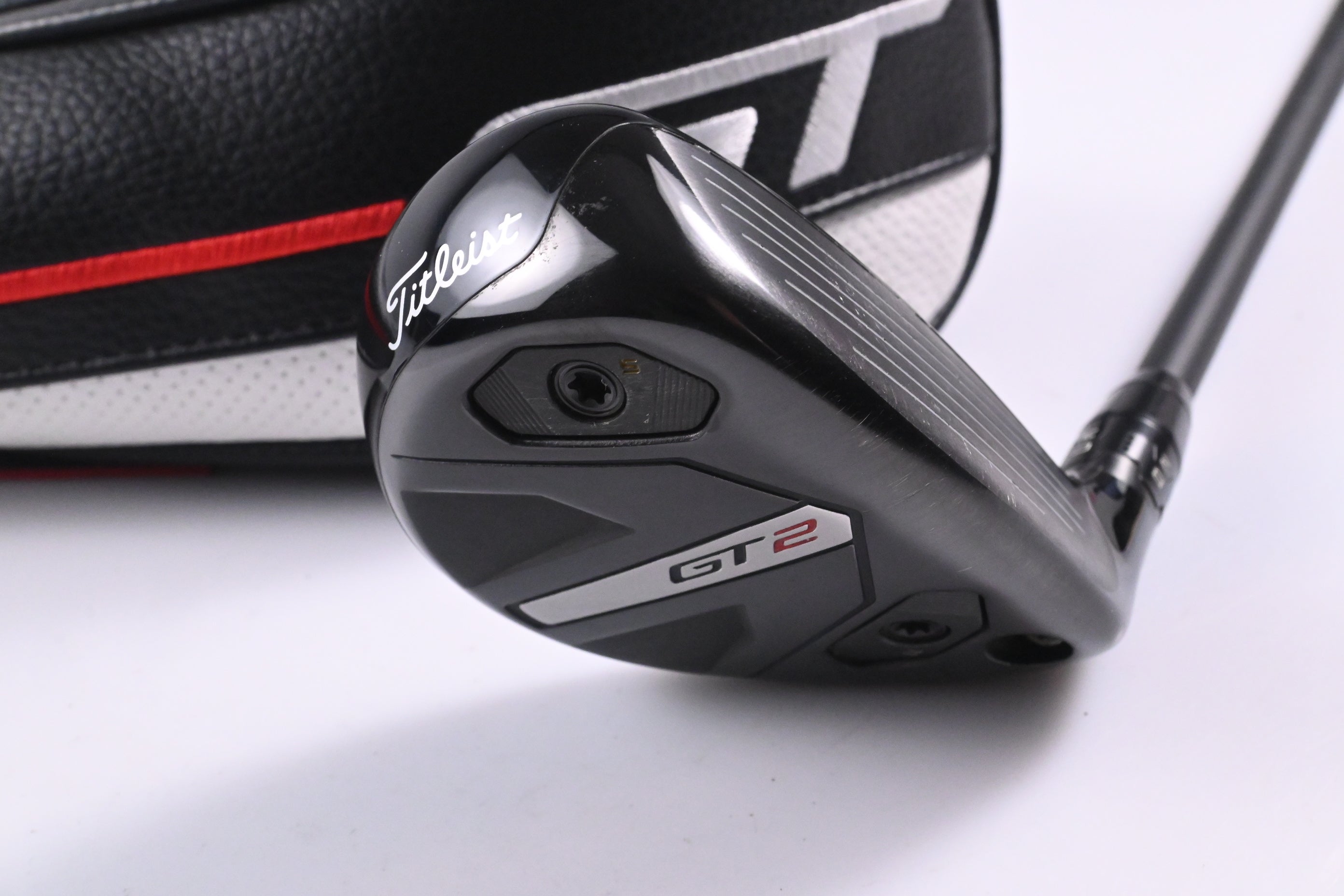 Titleist GT2 #4 Hybrid / 21 Degree / Stiff Flex HZRDUS Black Gen 5 80 Shaft