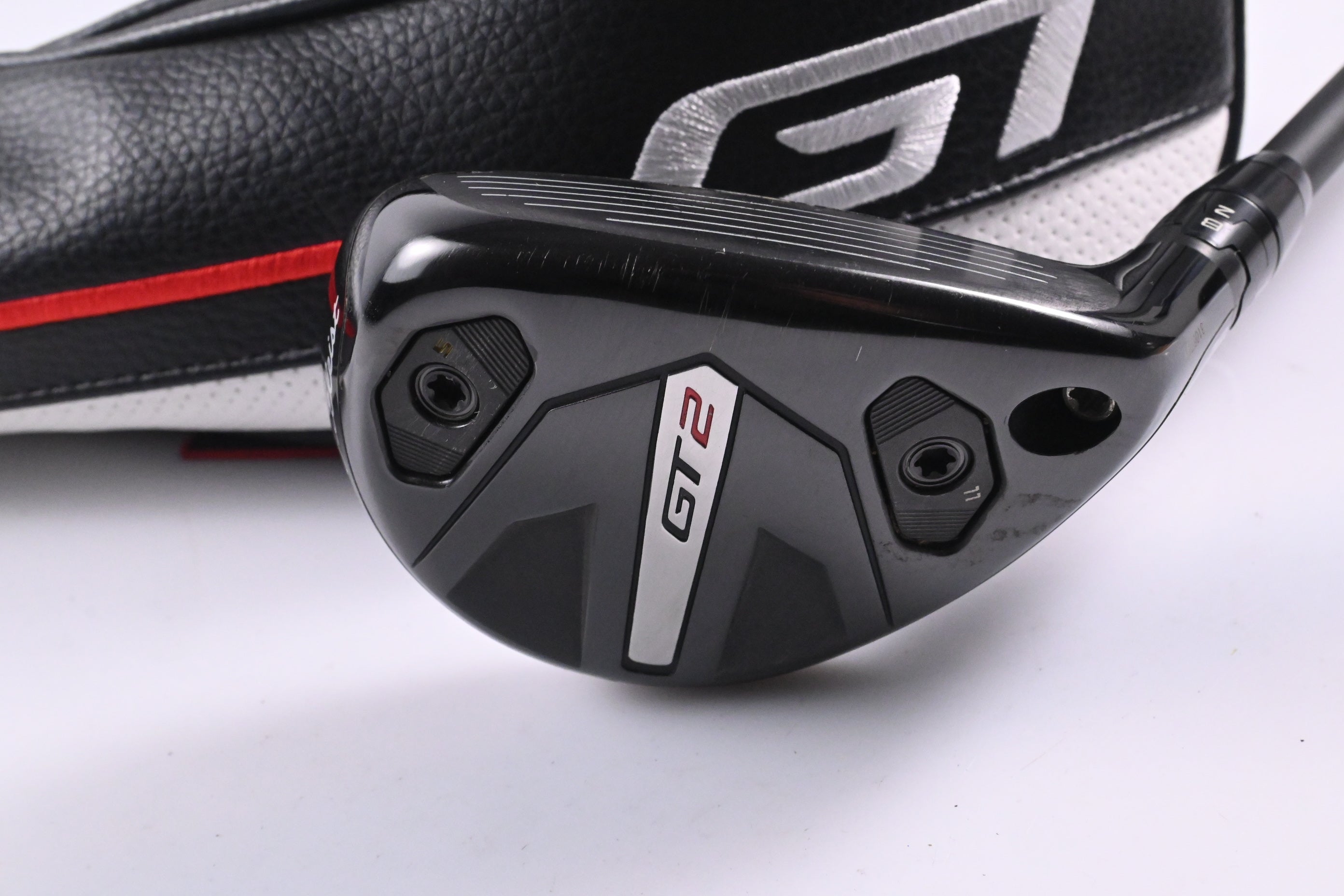 Titleist GT2 #4 Hybrid / 21 Degree / Stiff Flex HZRDUS Black Gen 5 80 Shaft