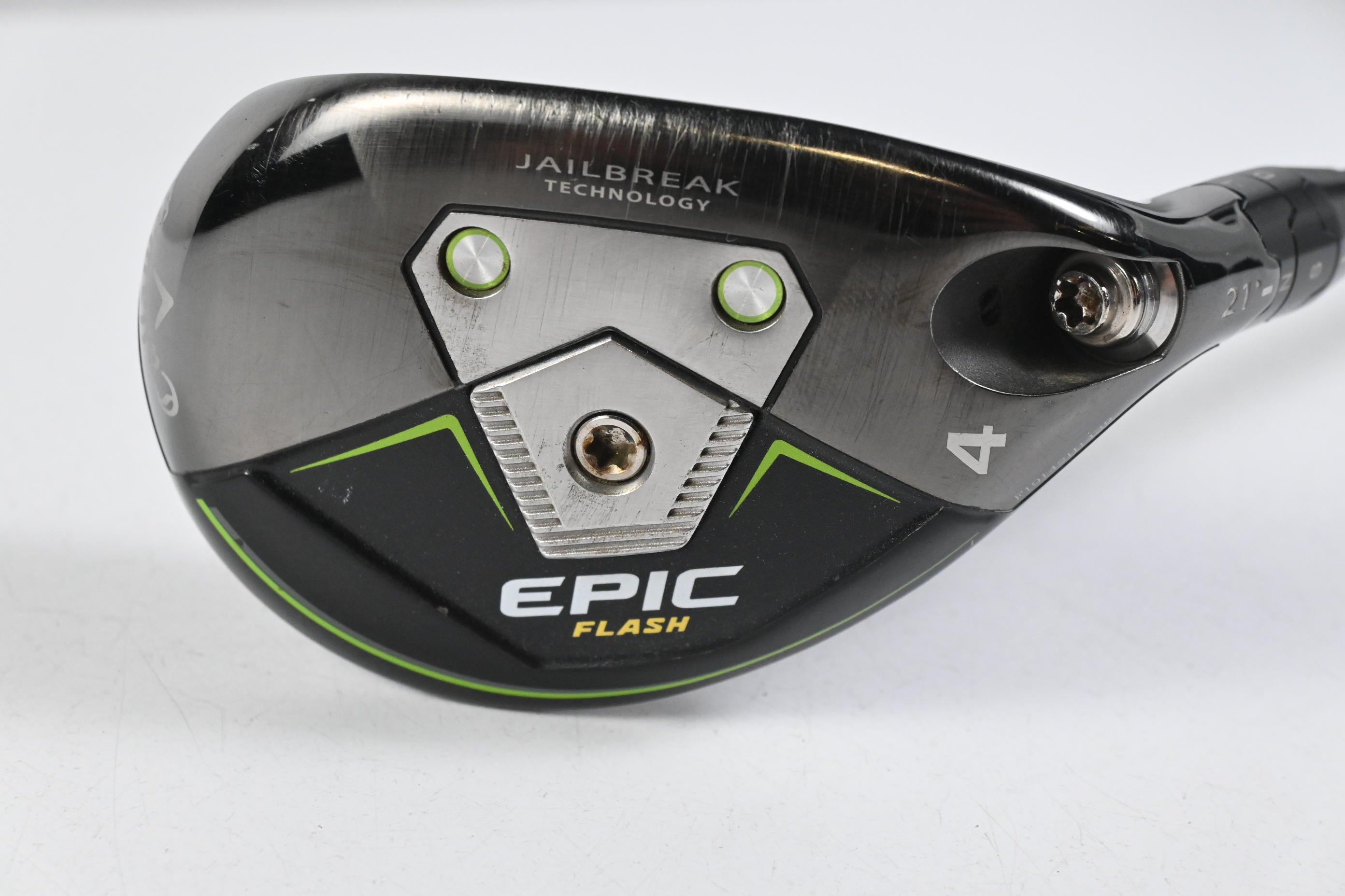 Callaway Epic Flash #4 Hybrid / 21 Degree / Regular Flex Tensei AV White 65