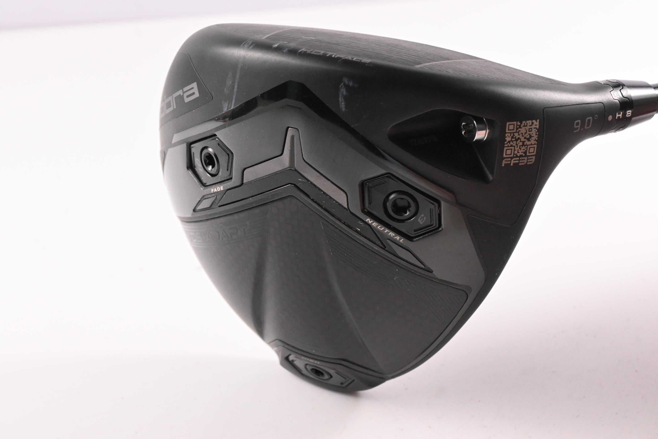 Cobra DS-Adapt LS Driver / 9 Degree / X-Flex Denali Black 60 Shaft