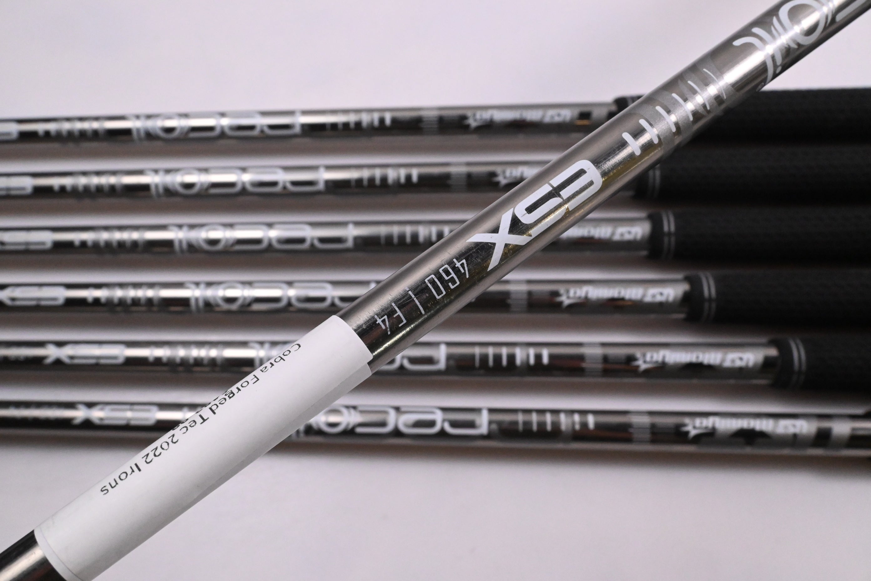 Cobra Forged Tec 2022 Irons / 4-PW / Stiff Flex UST Recoil ESX460 Shafts