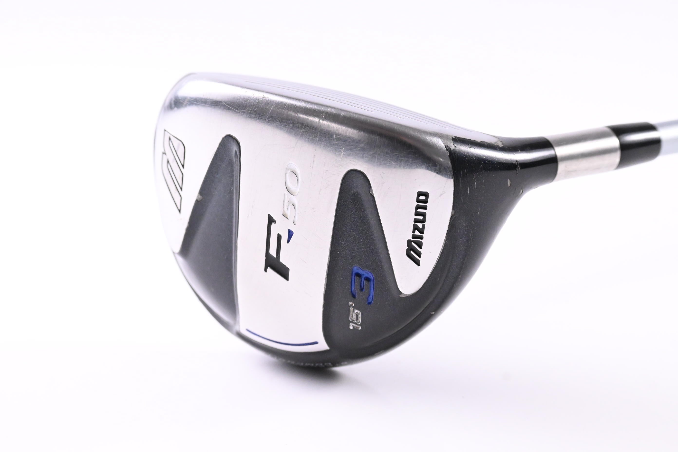 Mizuno F-50 #3 Wood / 15 Degree / Regular Flex Mizuno Exsar FS2 Shaft