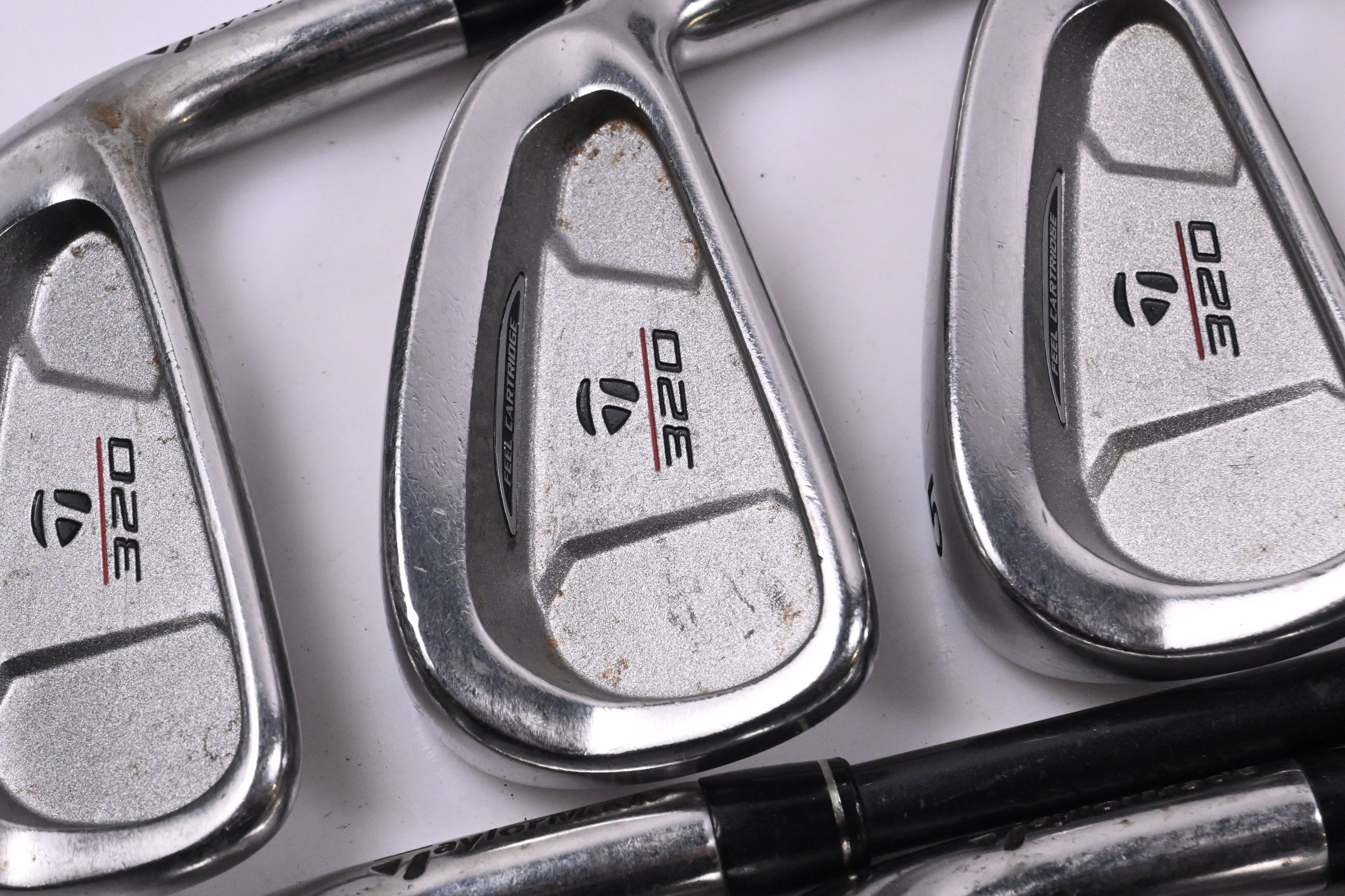 Taylormade 320 Steel Irons / 3-PW / Regular Flex Taylormade Lite 80 Shafts