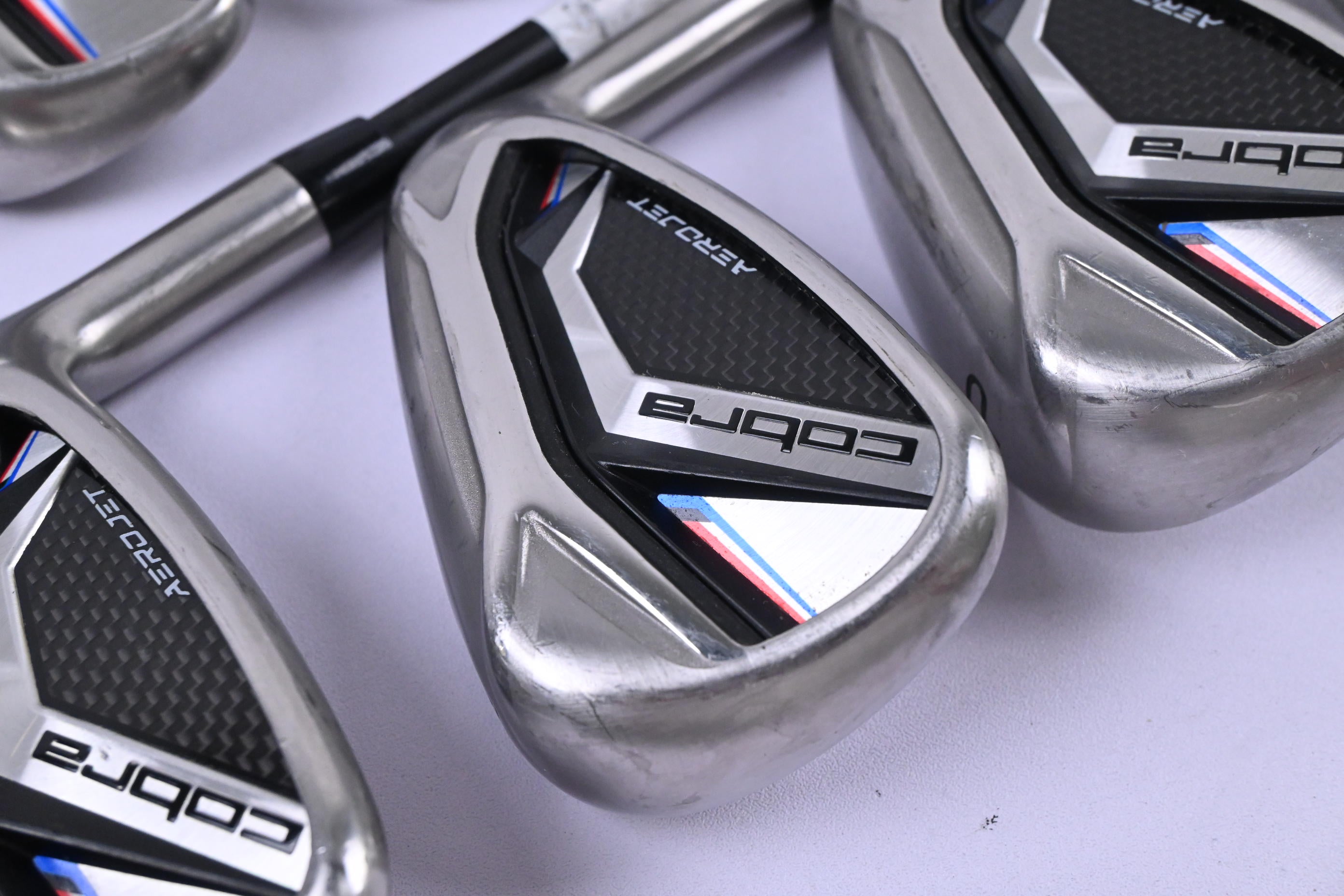 Cobra Aerojet Irons / 5-PW+SW / Senior Flex KBS PGI 65 Shafts