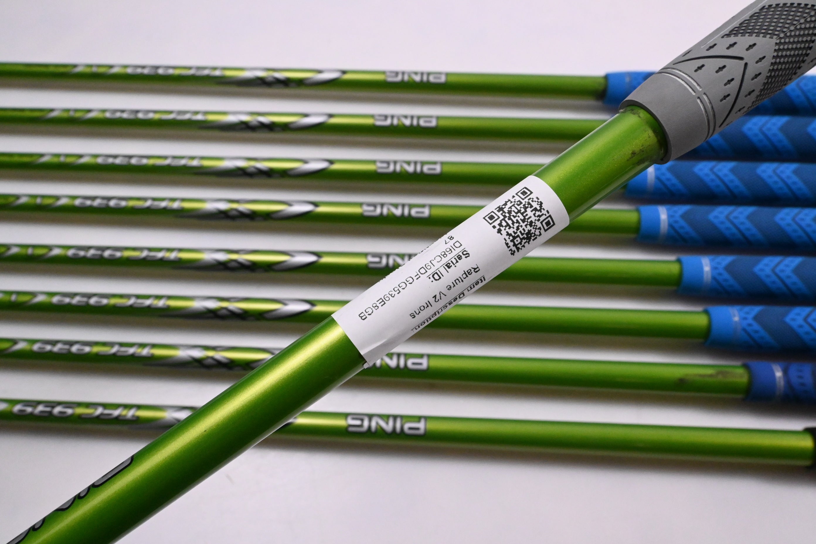 Ping Rapture V2 Irons / 4-PW+UW+SW / Red Dot / Senior Flex Ping TFC 939 Shafts