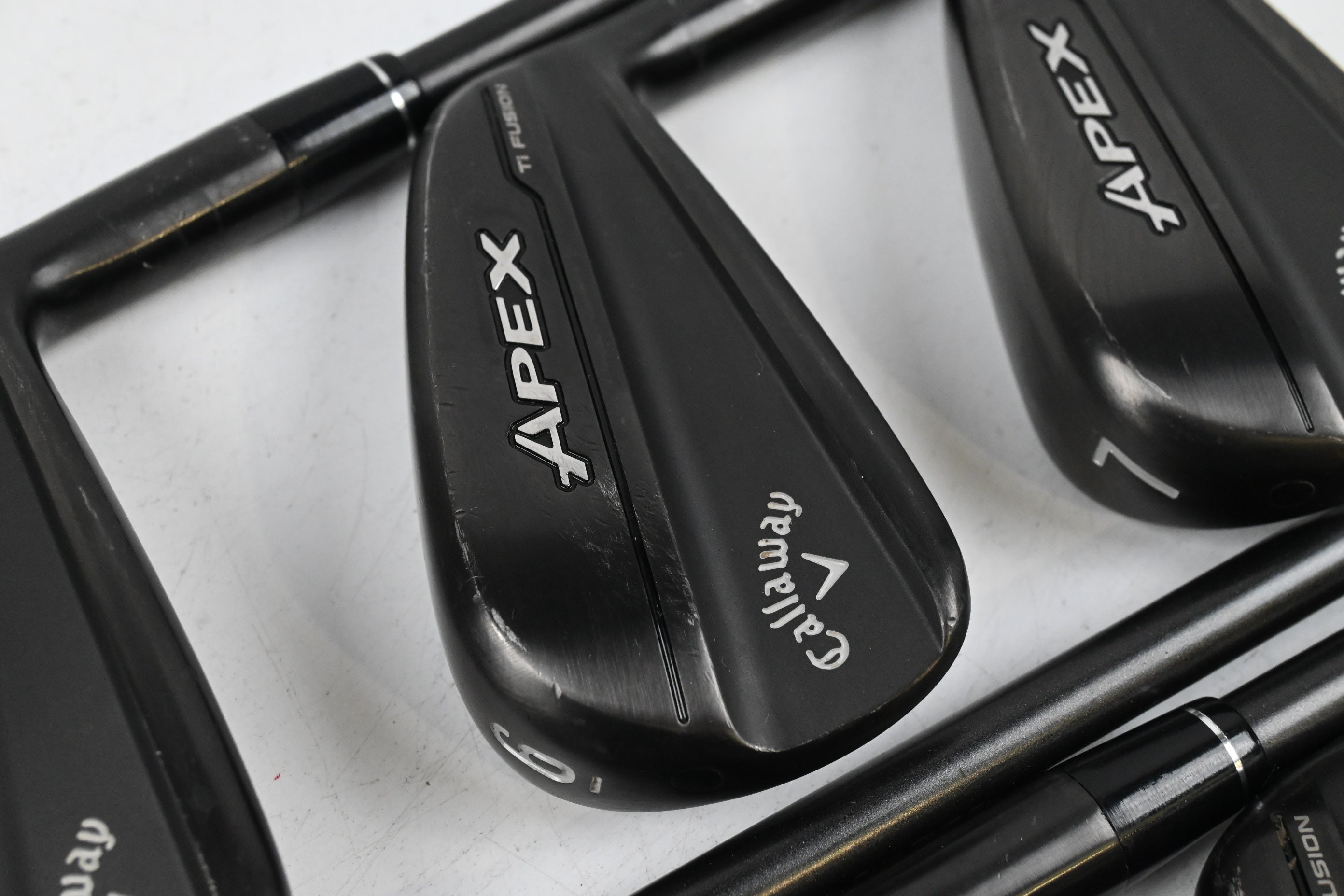 Callaway Apex Ti Fusion Irons / 5-PW+GW / Stiff Flex Dynamic Gold MID S400