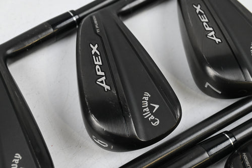 Callaway Apex Ti Fusion Irons / 5-PW+GW / Stiff Flex Dynamic Gold MID S400