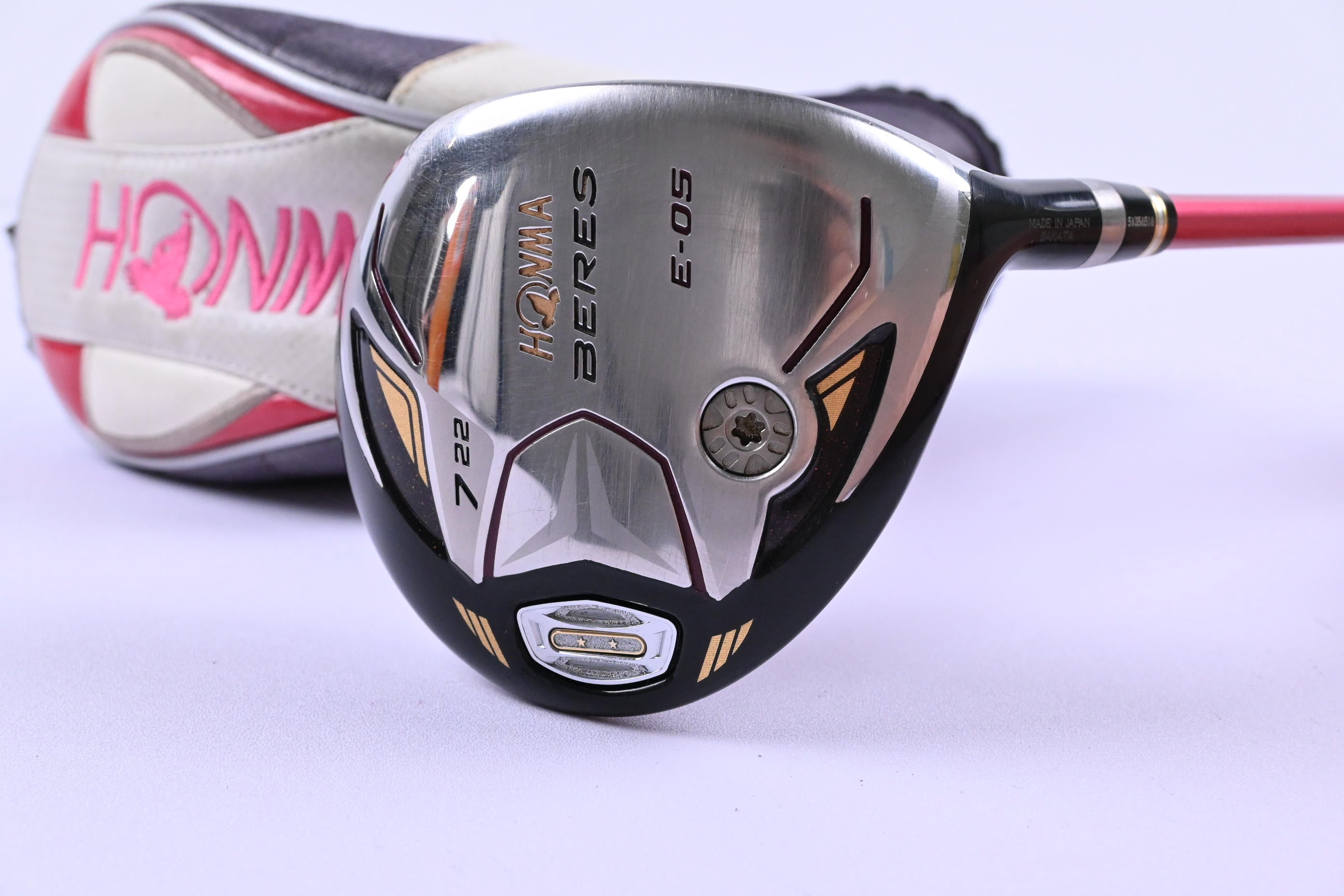 Honma Beres E-05 #7 Wood / 22 Degree / Senior Flex ARMRQ 39 Shaft