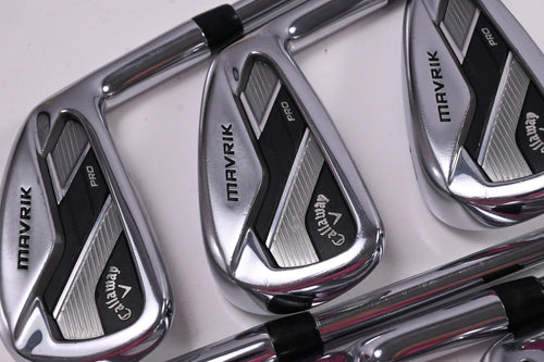 Callaway Mavrik Pro Irons / 5-PW+AW / Stiff Flex KBS Tour Shafts