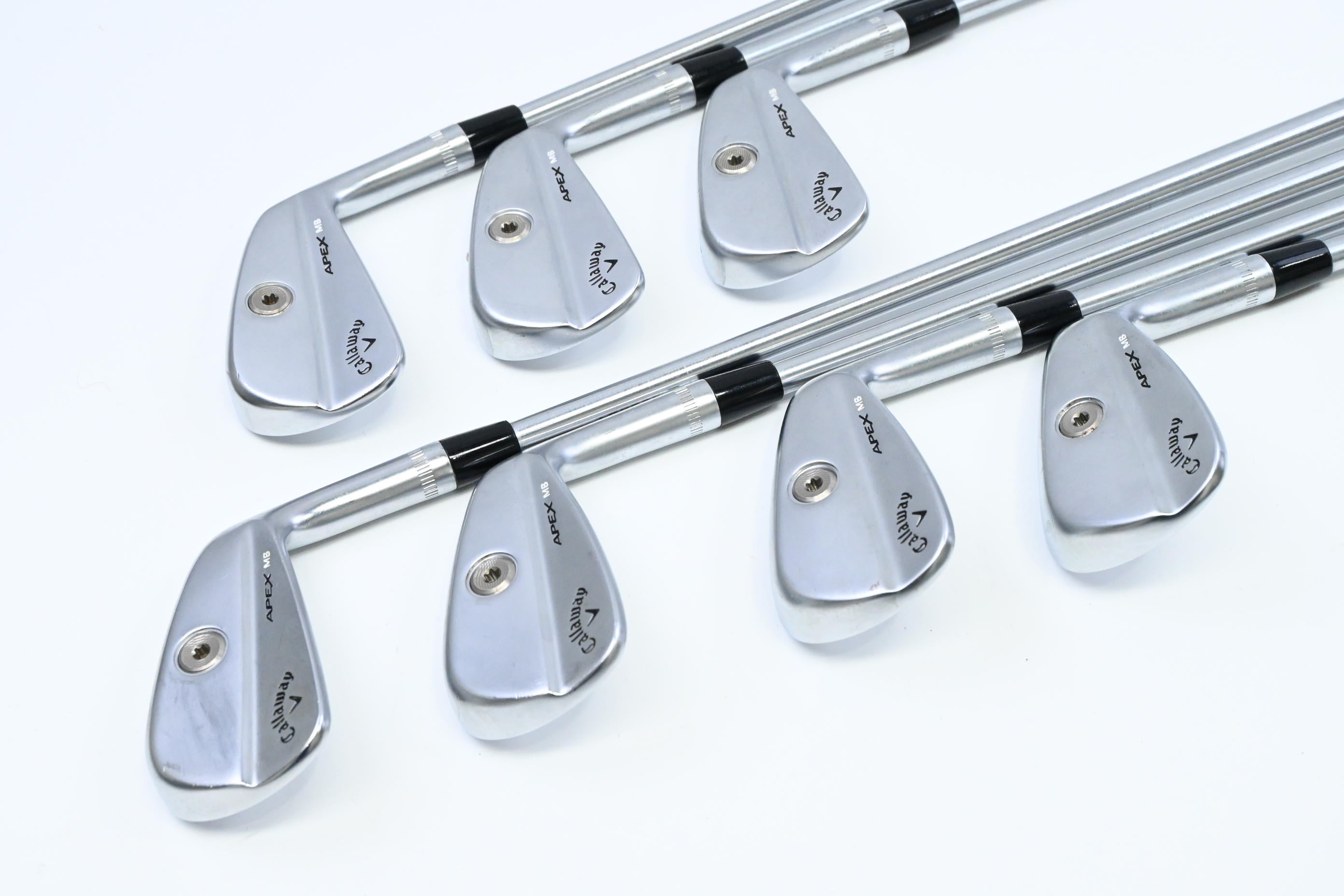 Callaway Apex MB 21 Irons / 4-PW / Stiff Flex Project X IO 110 Shafts