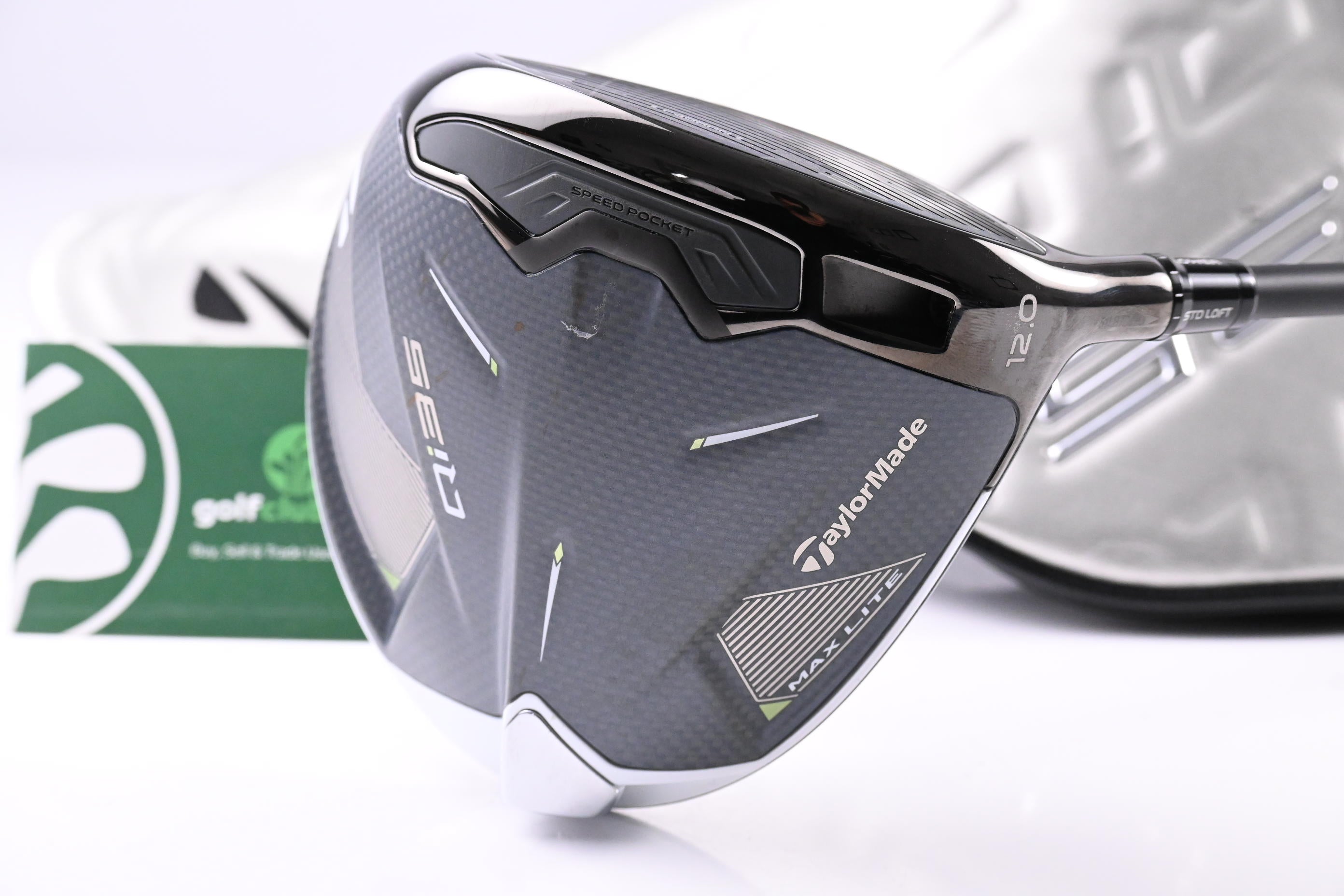 Taylormade Qi35 Max Lite Driver / 12 Degree / Senior Flex Mitsubishi Vanquish 4