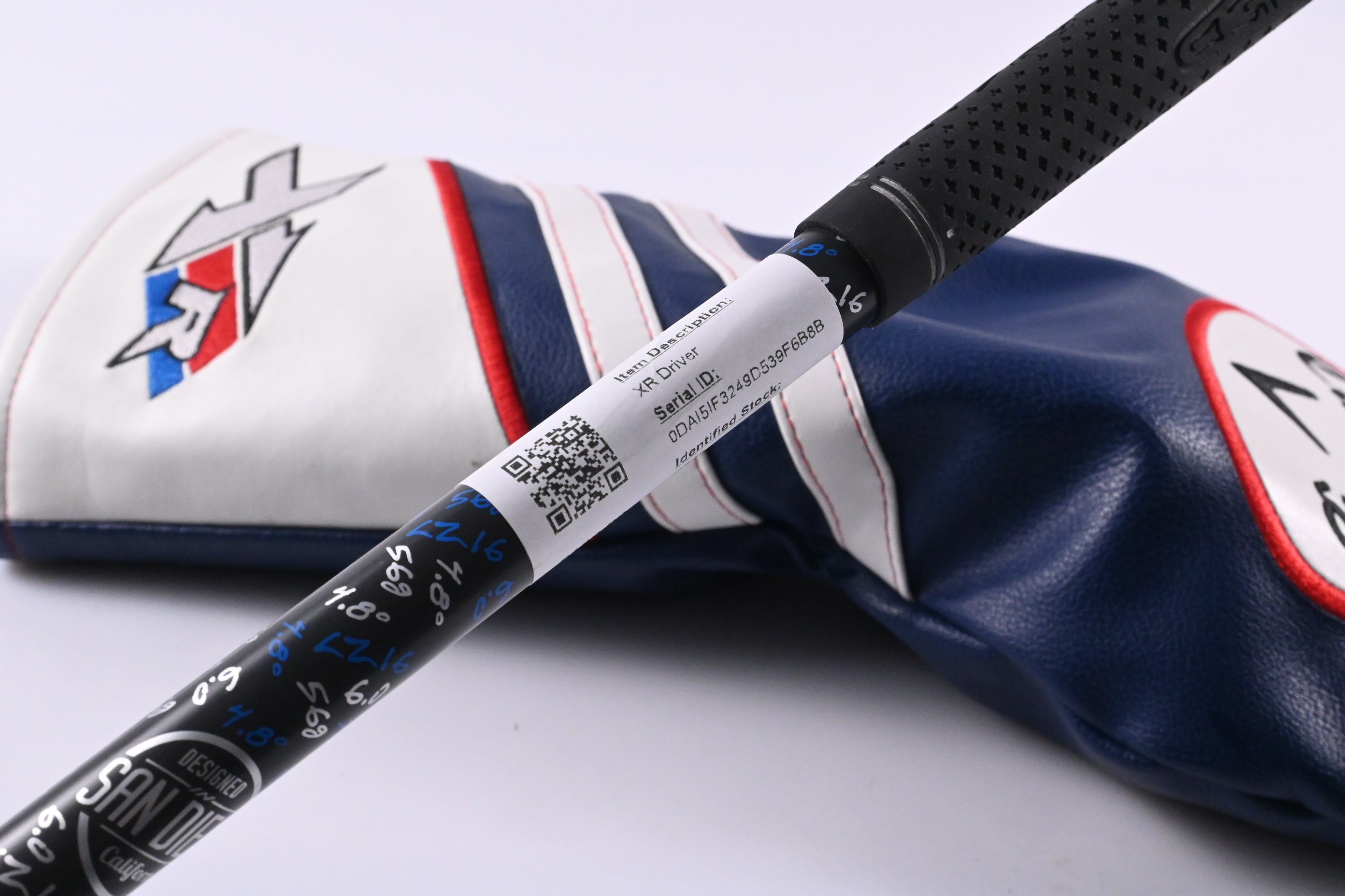 Callaway XR Driver / 9 Degree / Stiff Flex Project X LZ San Diego 56 Shaft