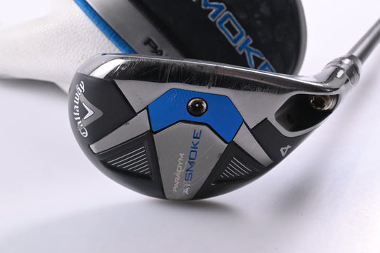 Callaway Paradym Ai Smoke #4 Hybrid / 21 Degree / Stiff Flex Cypher 70 Shaft