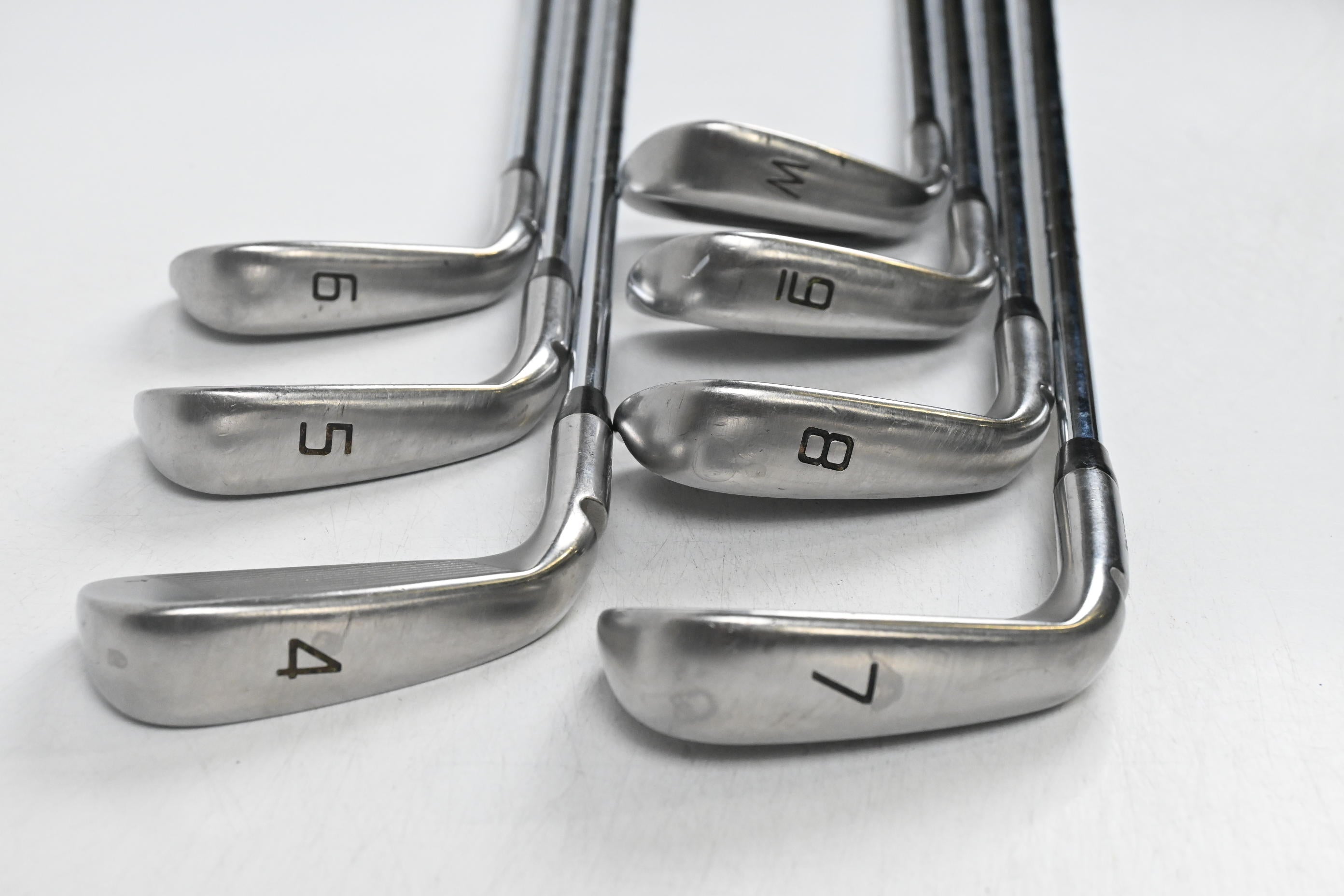 Ping i-Series E1 Irons / 4-PW / Blue Dot / Stiff Flex Ping CFS Distance Shafts