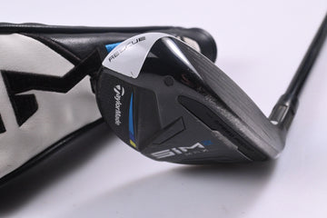 Taylormade SIM2 Max #4 Hybrid / 22 Degree / Regular Flex Vista Pro 50 Shaft