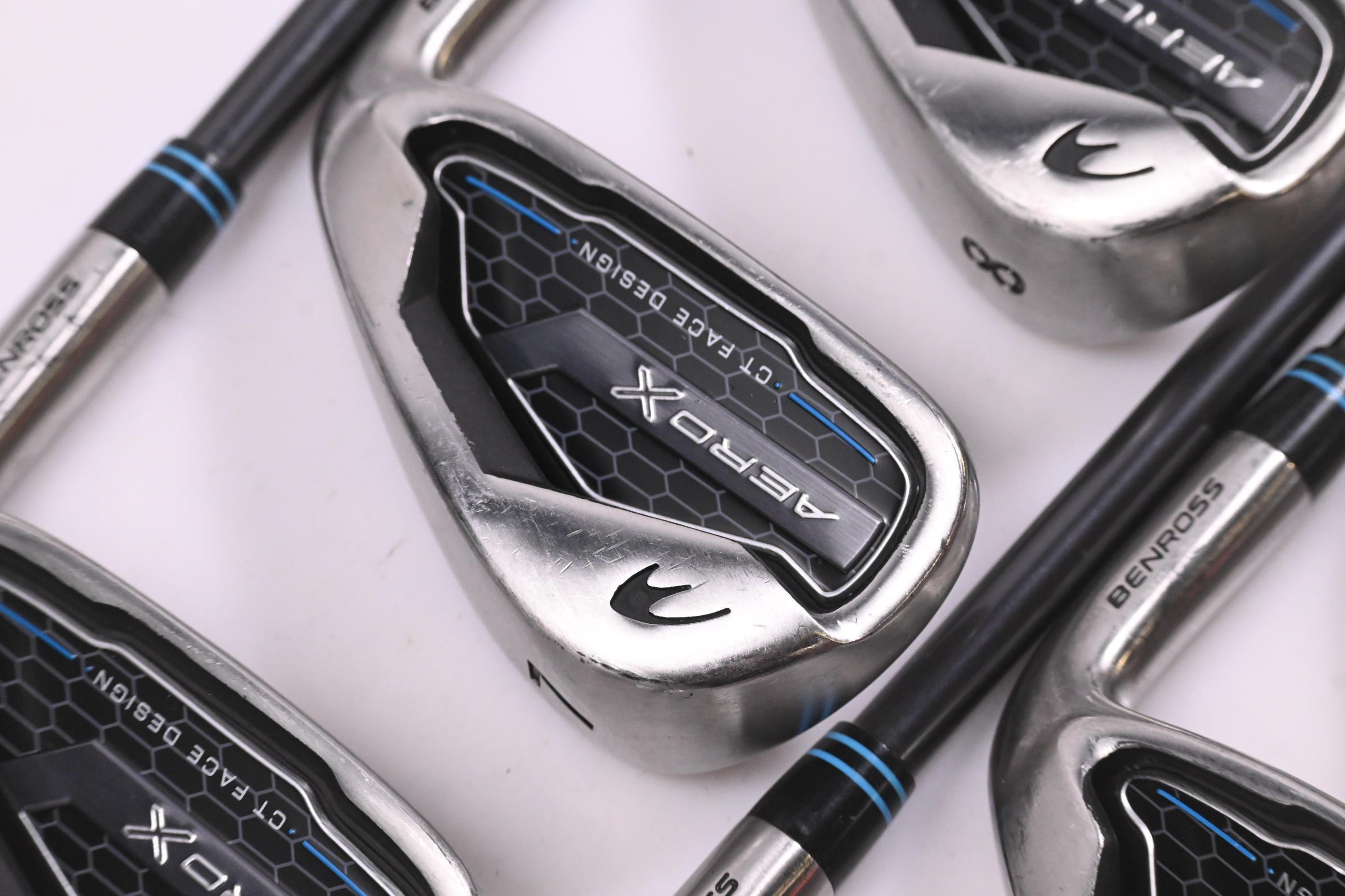 Benross Aero X Irons / 6-PW+SW / Regular Flex Fujikura Vista Pro 50 Shafts