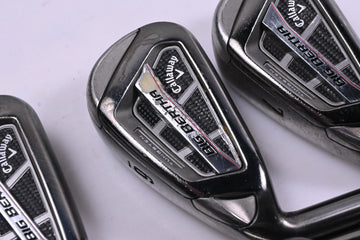 Left Hand Callaway Big Bertha OS 2017 Irons / 5-PW / Regular Flex UST Recoil ES