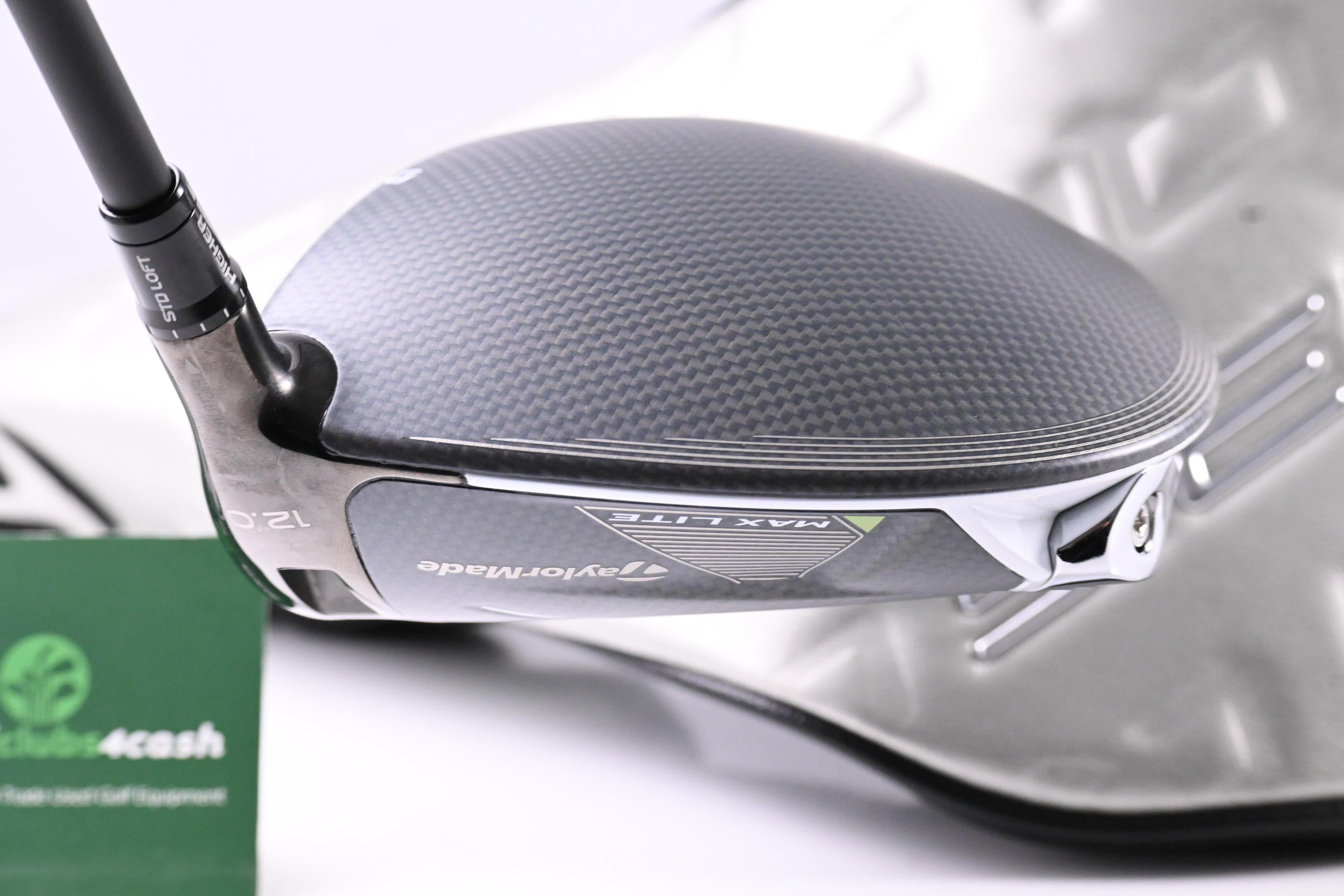 Taylormade Qi35 Max Lite Driver / 12 Degree / Senior Flex Mitsubishi Vanquish 4