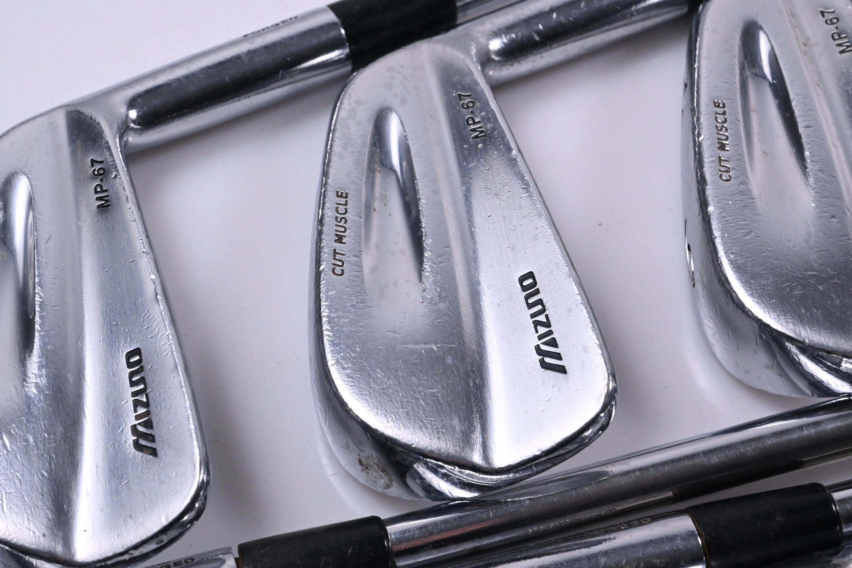 Mizuno MP-67 Irons / 4-PW / Regular Flex Dynamic Gold R300 Shafts