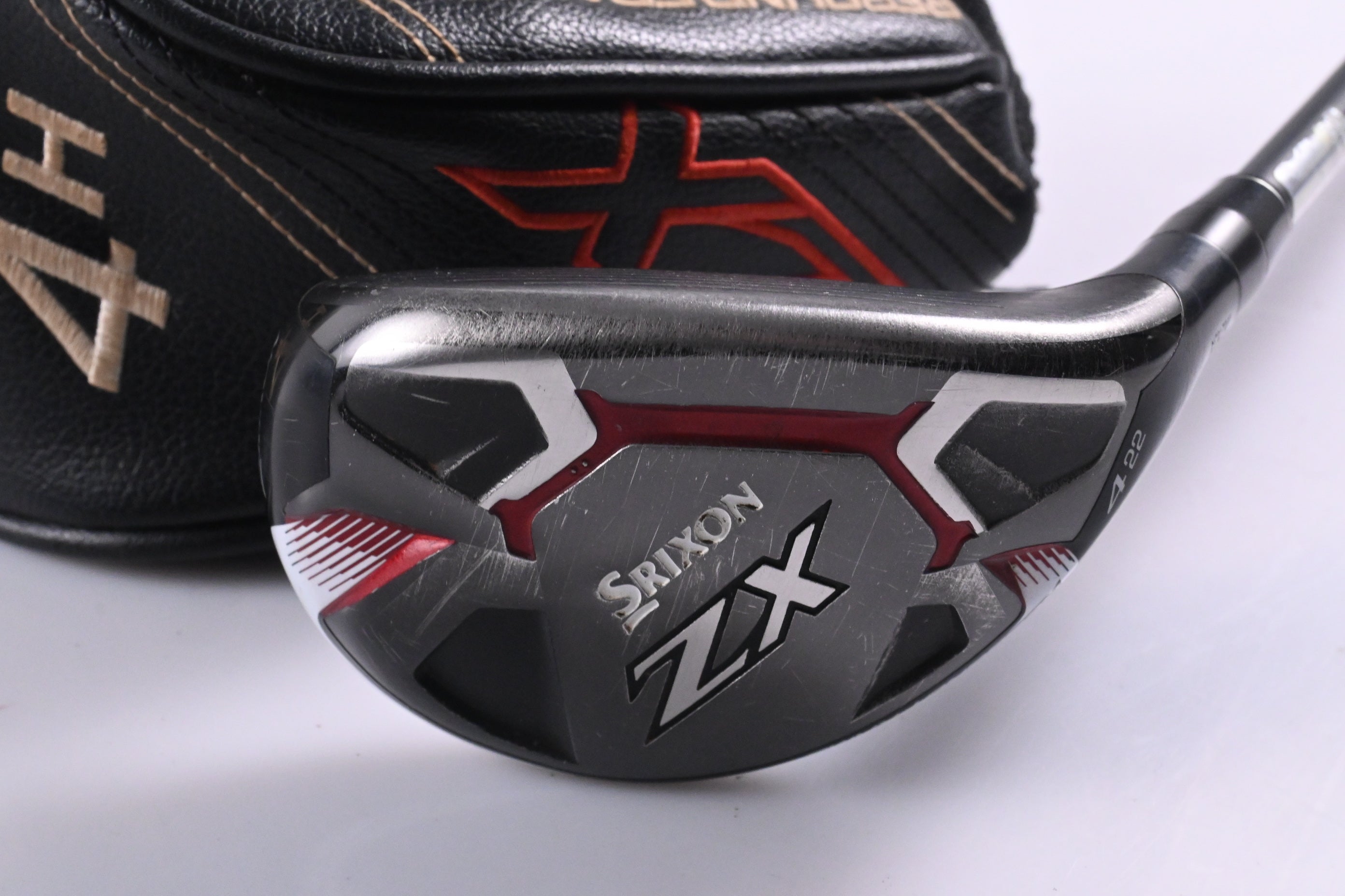Srixon ZX #4 Hybrid / 22 Degree / Regular Flex HZRDUS Smoke Black 80 Shaft