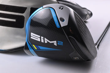 Taylormade SIM2 Driver / 9 Degree / Stiff Flex Fujikura Atmos Black 6 Shaft