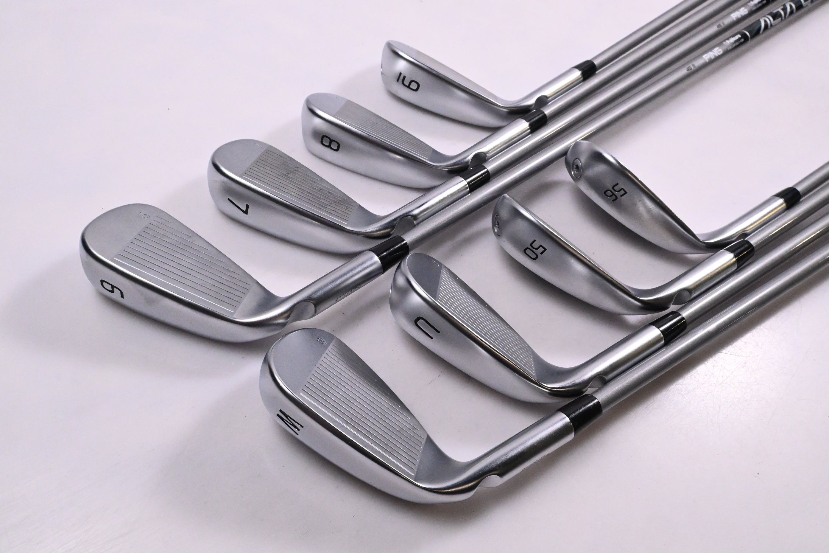 Ping G740 Irons / 6-PW+UW+50+56 / Orange Dot / Senior Flex Ping Alta Quick 45