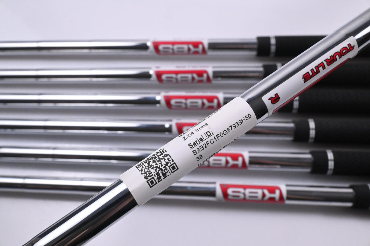 Srixon ZXi4 Irons / 5-PW+GW / Regular Flex KBS Tour Lite Shafts