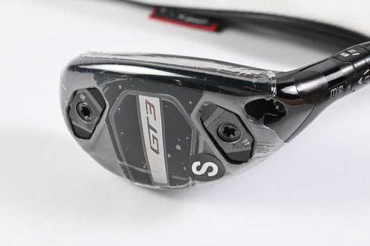 Titleist GT3 #3 Hybrid / 19 Degree / Stiff Flex HZRDUS Black 80 Shaft