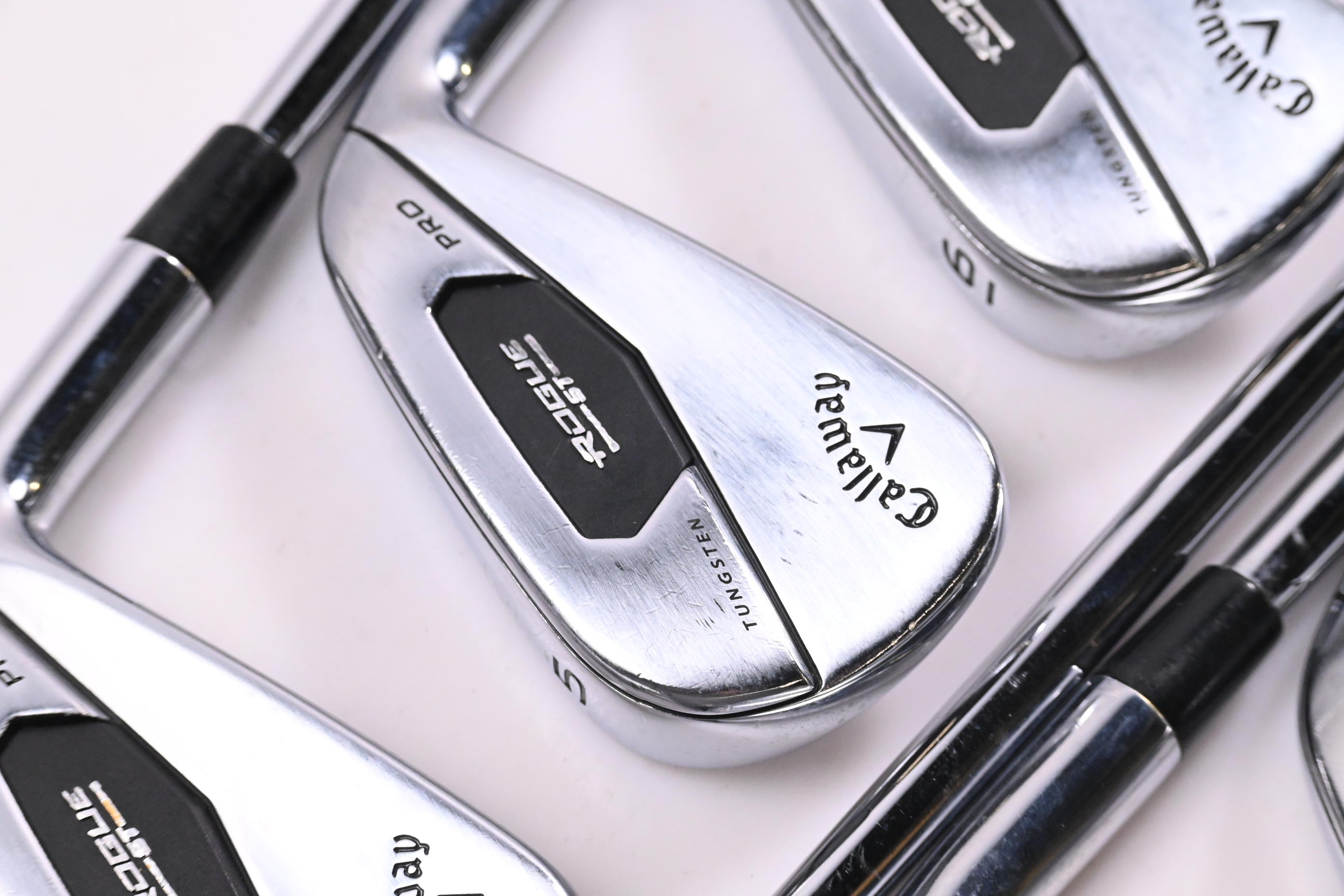 Callaway Rogue ST Pro Irons / 4-PW / Stiff Flex Project X Shafts