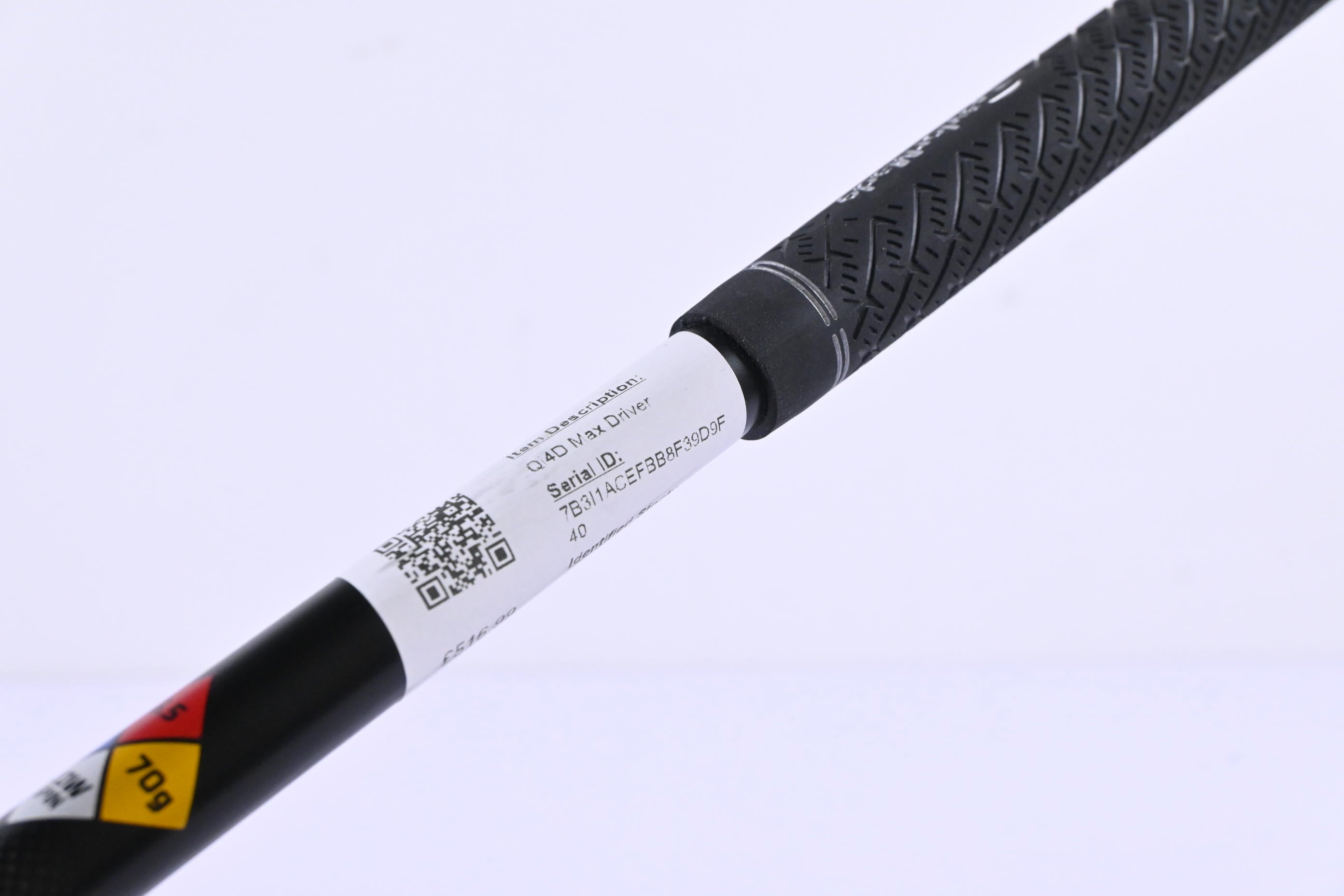 Taylormade Qi4D Max Driver / 9 Degree / X-Flex HZRDUS Gen5 Black 70 Shaft