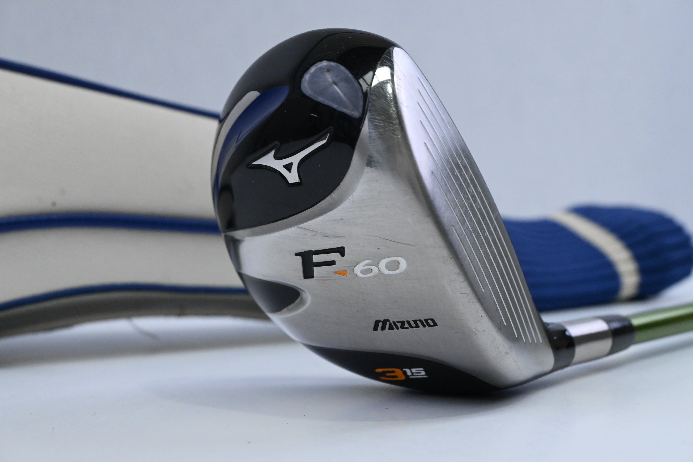 Mizuno F-60 #3 Wood / 15 Degree / Regular Flex Aldila NV 65 Shaft