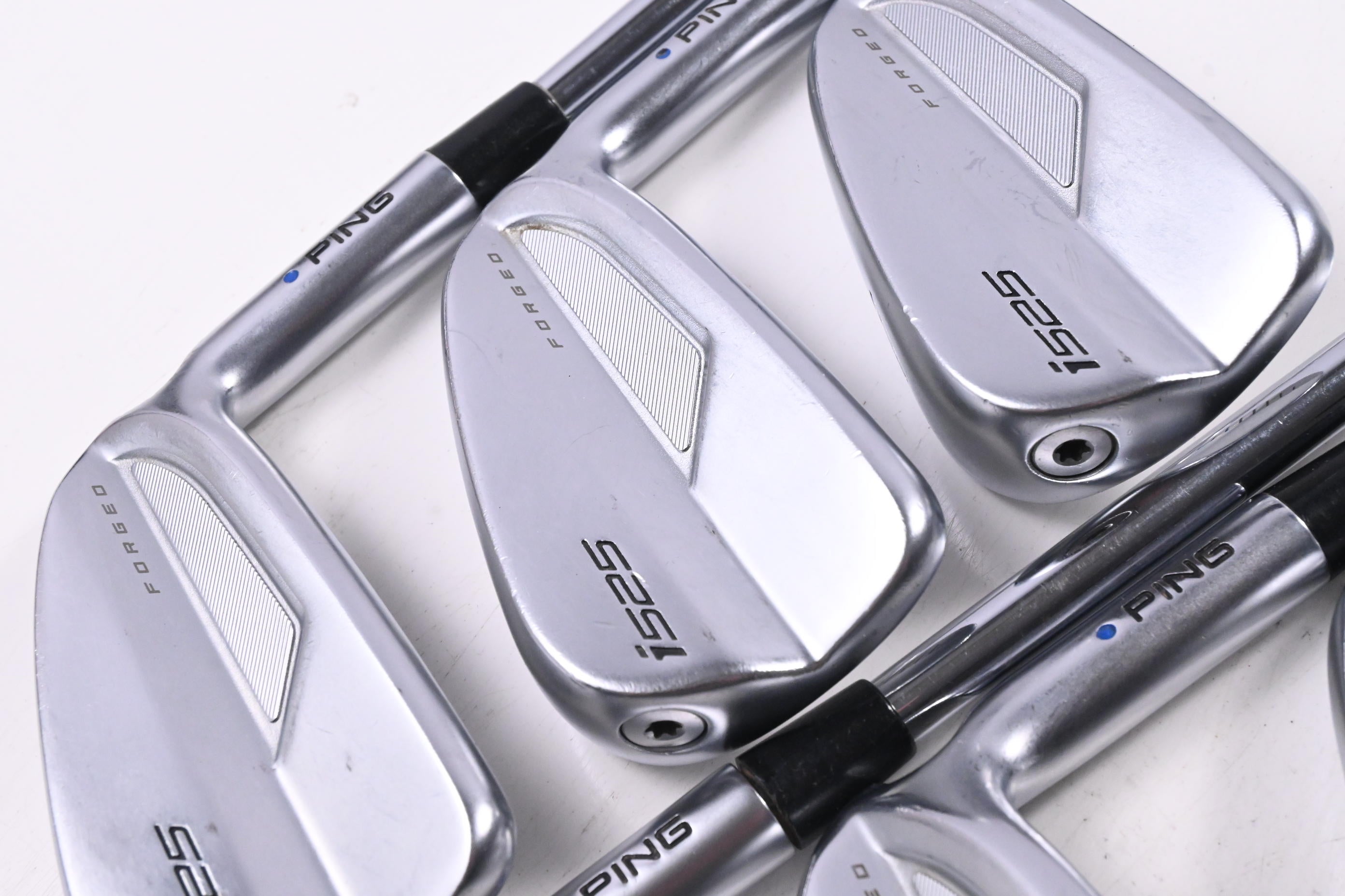 Ping i525 Irons / 5-PW / Blue Dot / Regular Flex Ping AWT 2.0 Shafts