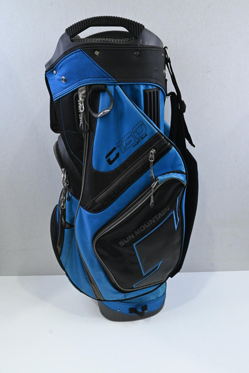 Sun Mountain C130 Cart Bag / 14-Way / Blue, Blakc