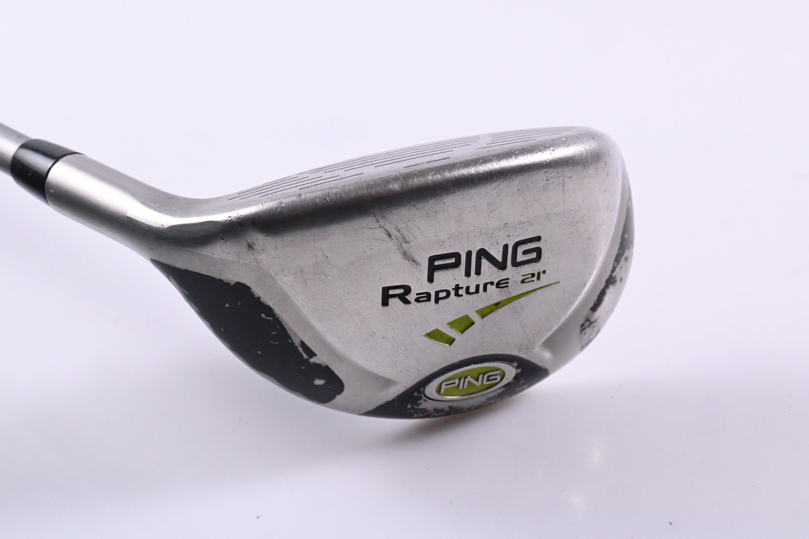 Left Hand Ping Rapture #4 Hybrid / 21 Degree / Regular Flex Ping TFC 909 Shaft
