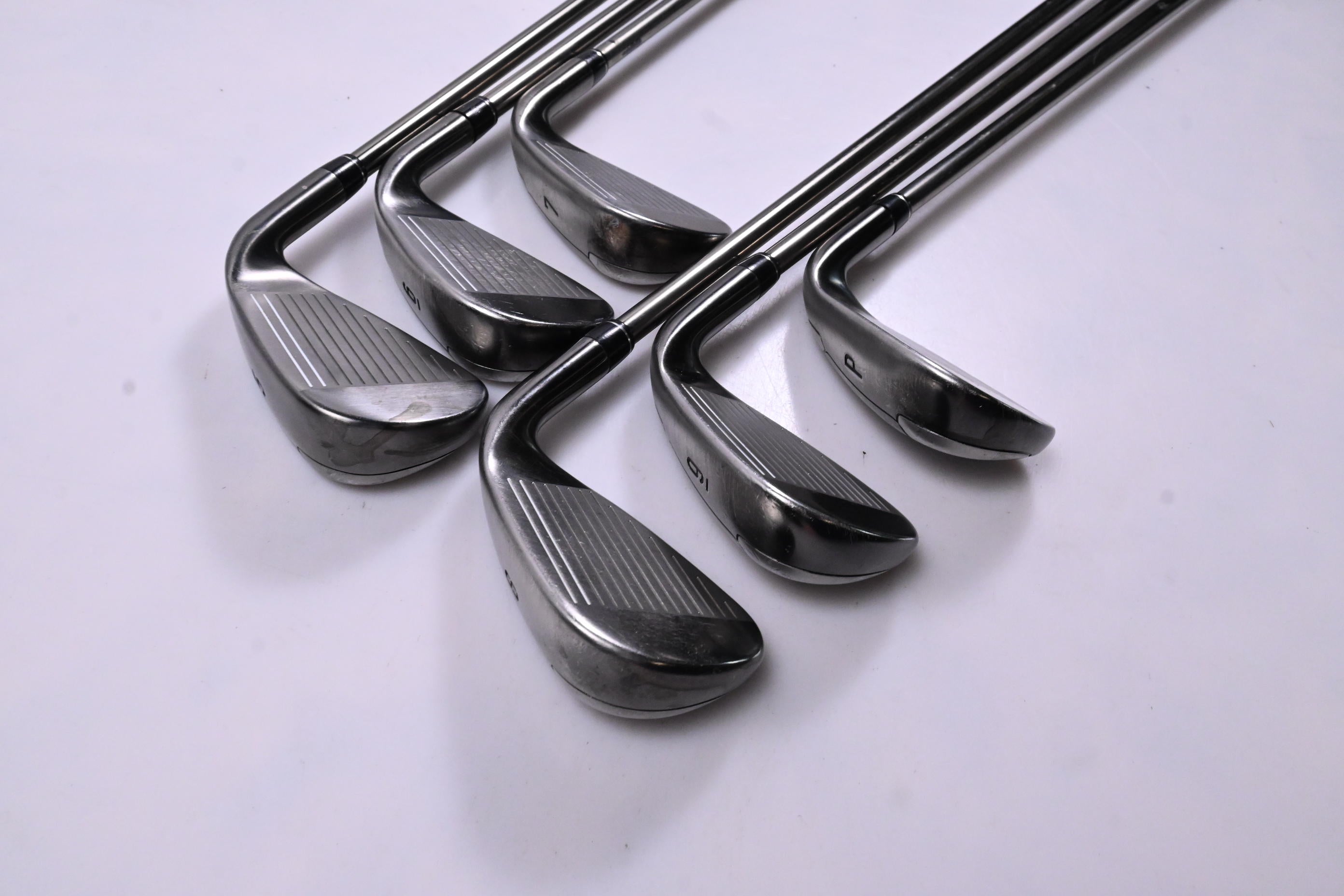 Left Hand Callaway Big Bertha OS 2017 Irons / 5-PW / Regular Flex UST Recoil ES
