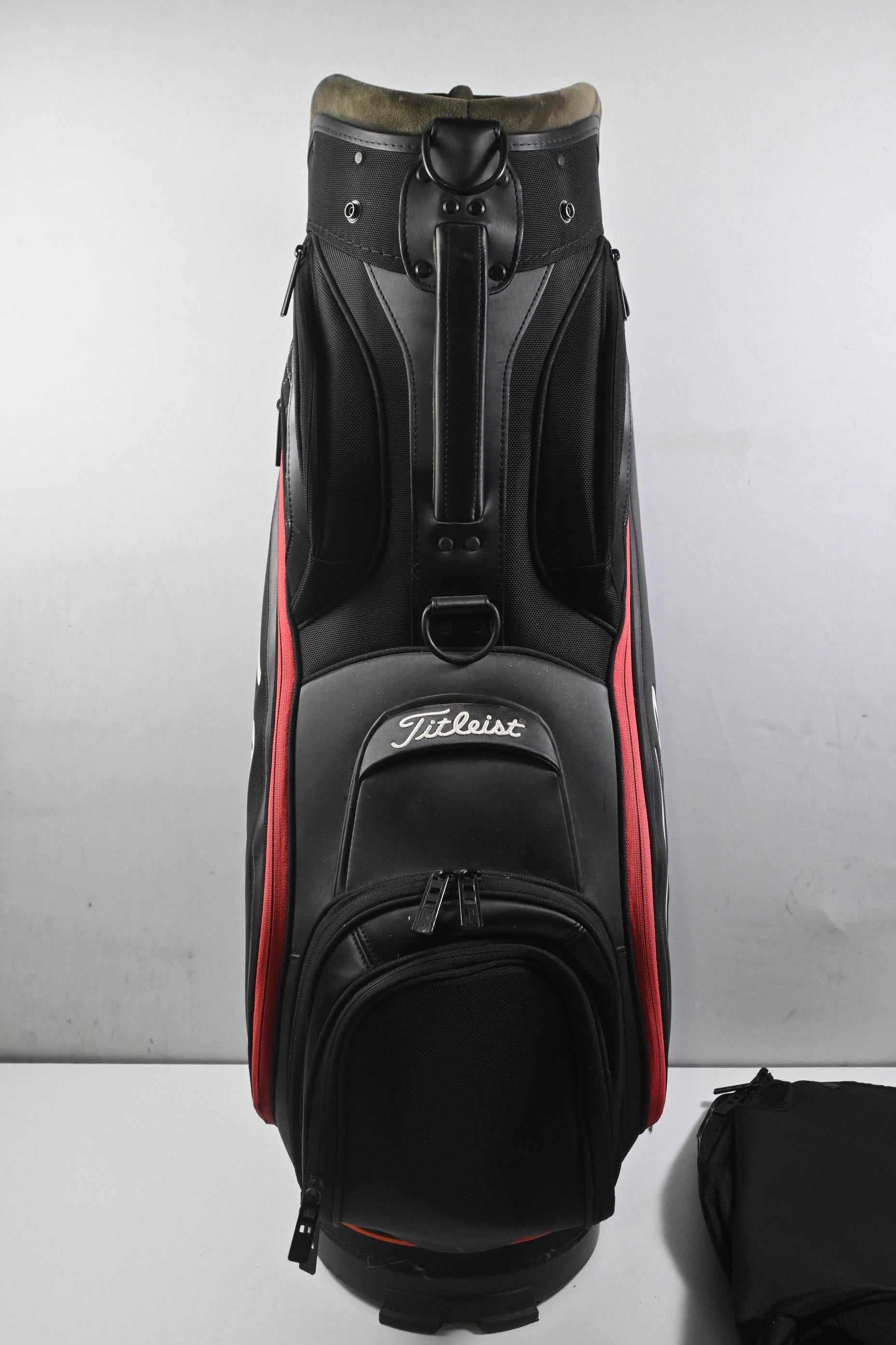 Titleist Cart Bag / 6-Way Divider / Black, White & Red