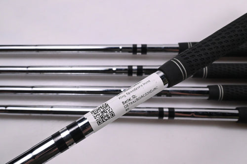 Cobra King Speedzone Irons / 5-9i / Regular Flex Cobra Shafts