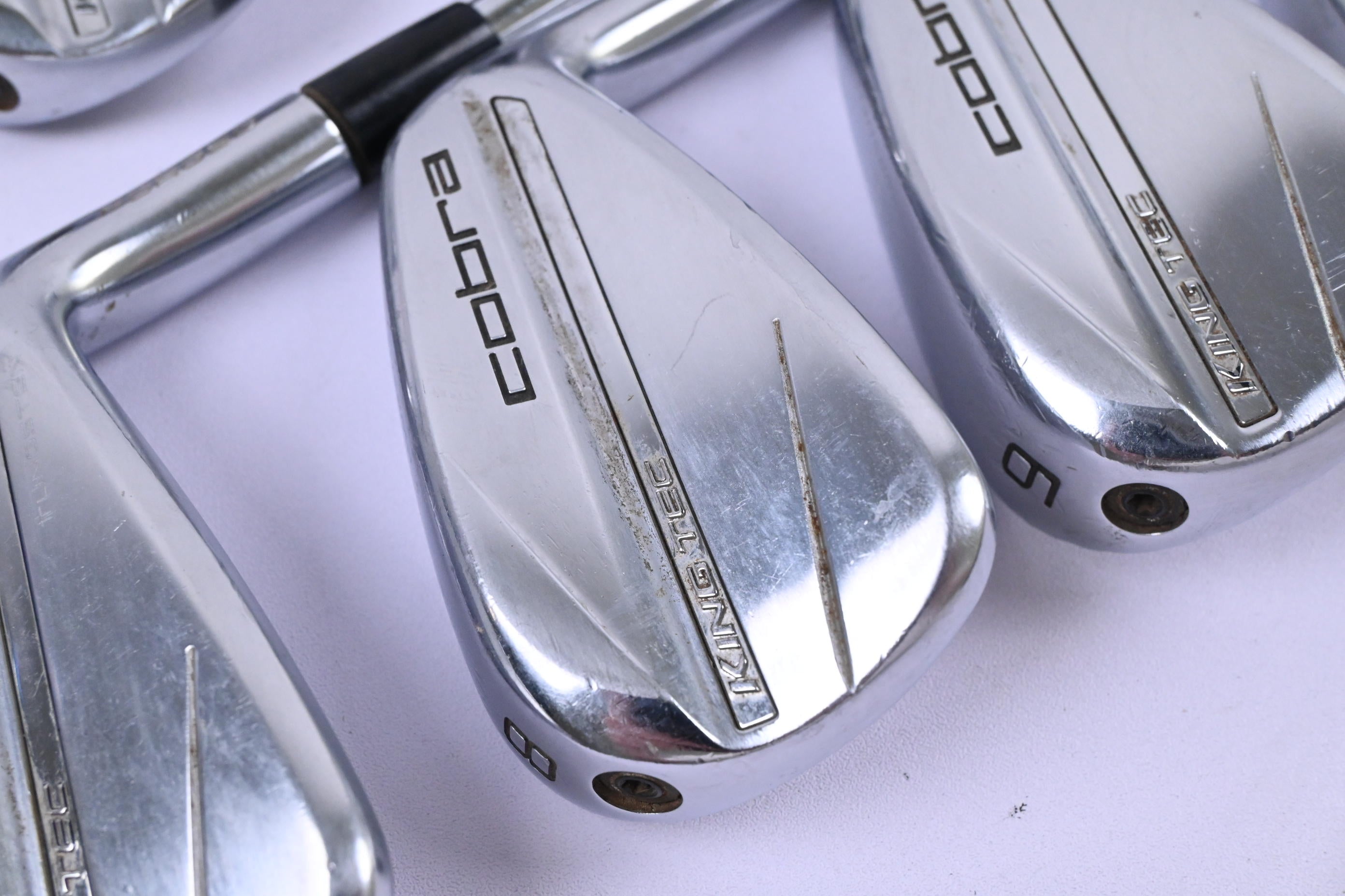 Cobra 2025 King Tec Irons / 4-PW / Stiff Flex KBS $-Taper Lite Shafts