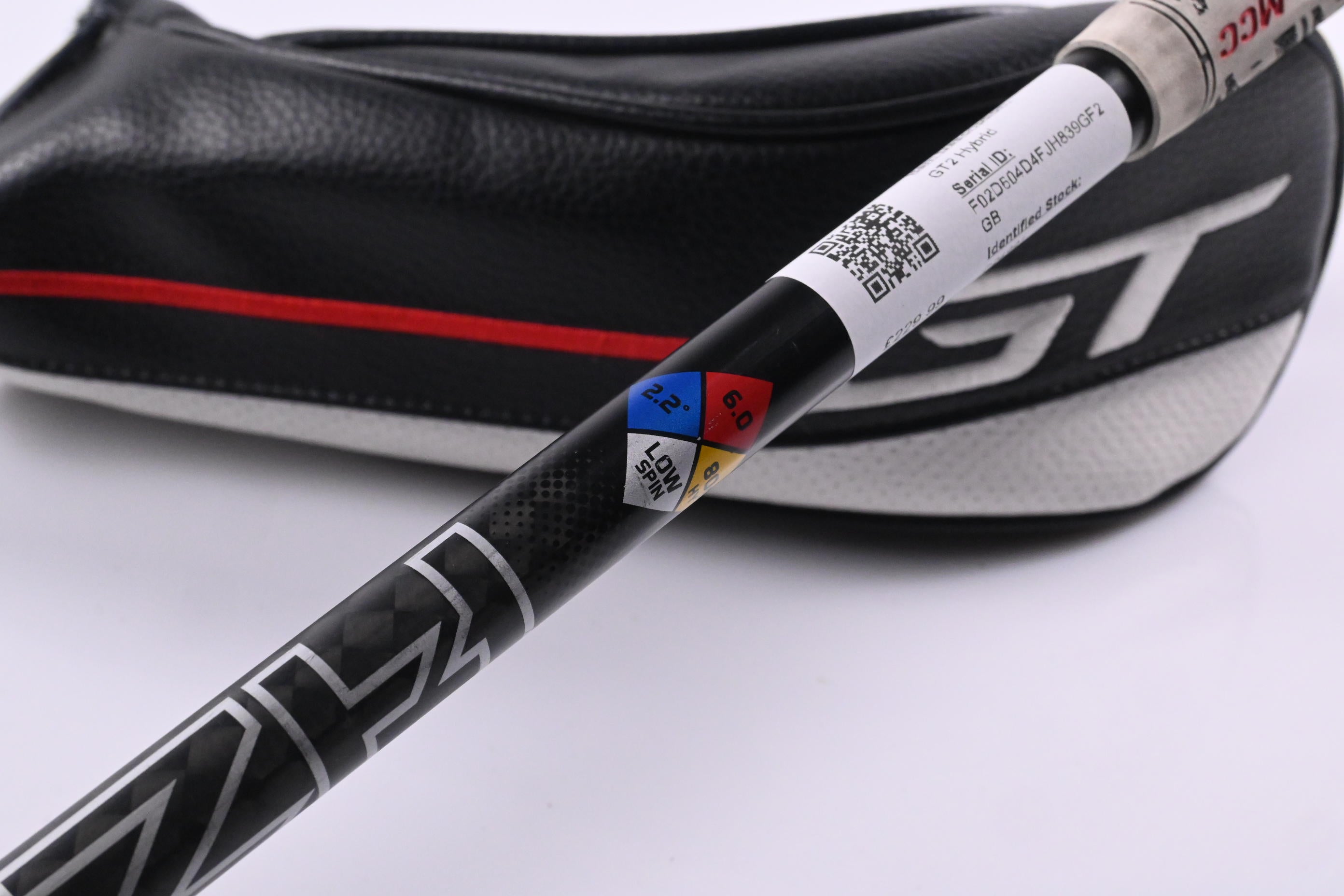 Titleist GT2 #5 Hybrid / 24 Degree / Stiff Flex HZRDUS GEN5 Black 80 Shaft