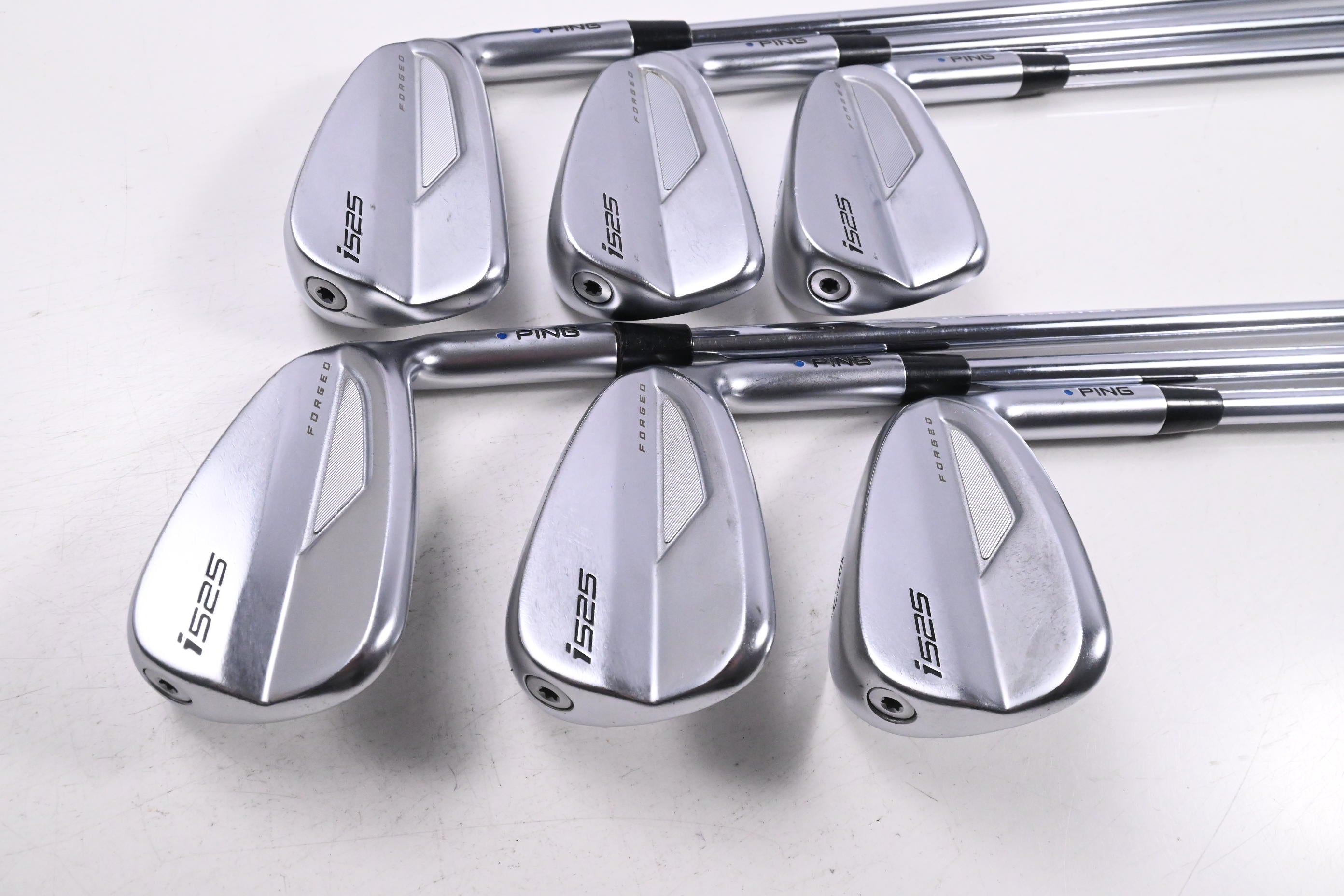 Ping i525 Irons / 5-PW / Blue Dot / Regular Flex Ping AWT 2.0 Shafts