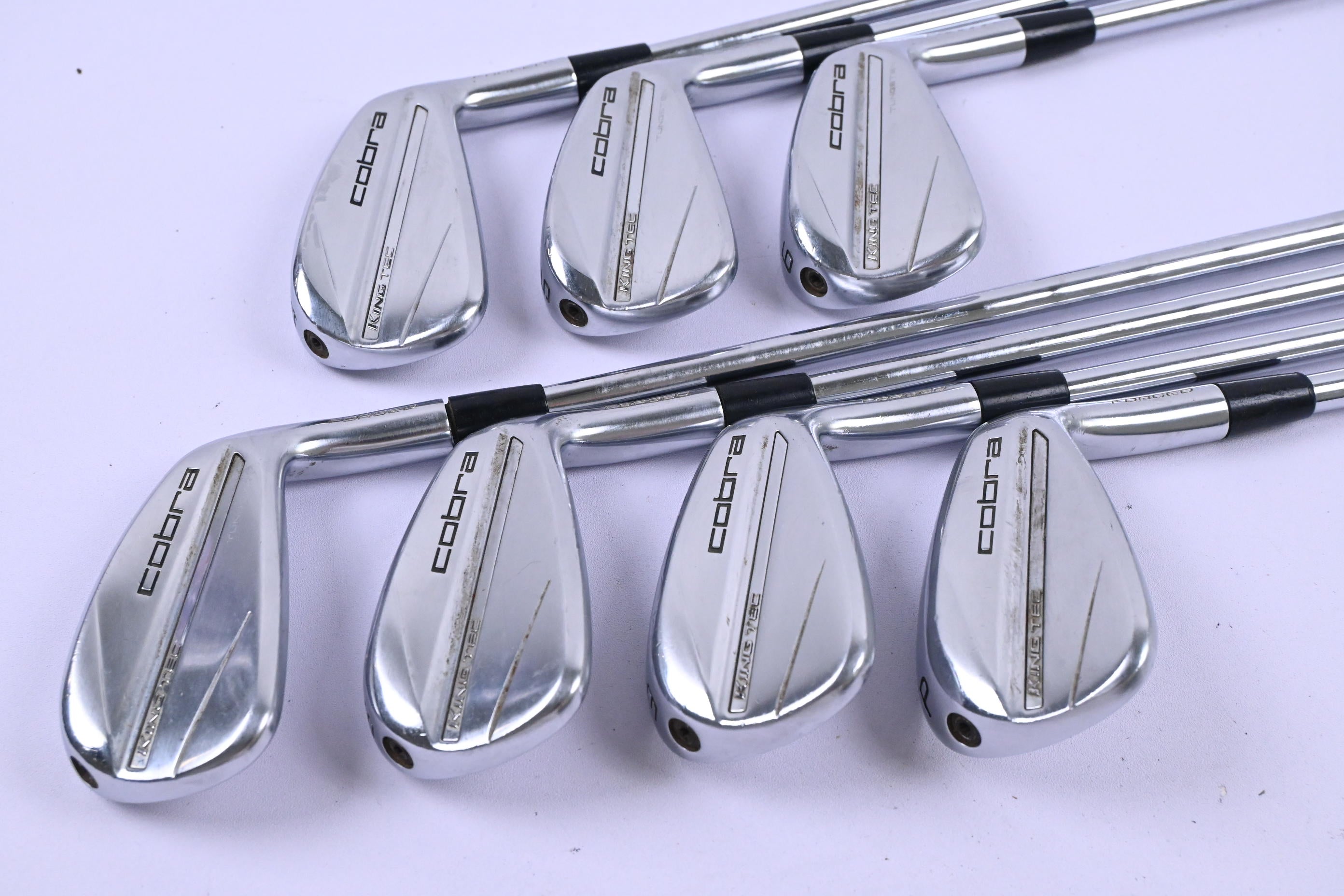 Cobra 2025 King Tec Irons / 4-PW / Stiff Flex KBS $-Taper Lite Shafts