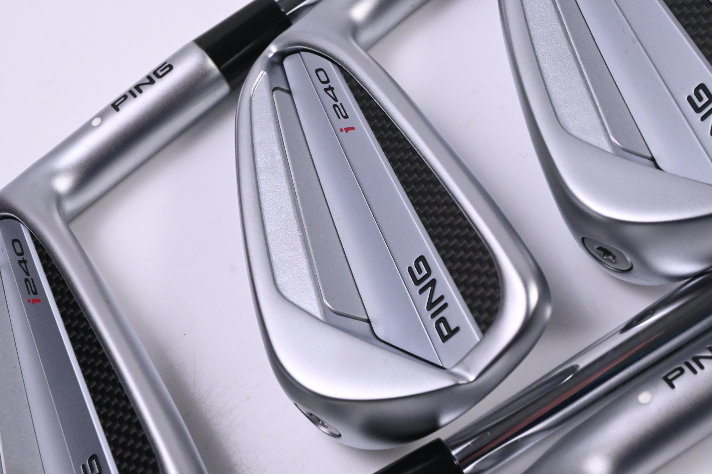 Ping I240 Irons / 5-PW / White Dot / Stiff Flex Dynamic Gold 120 S300 Shafts