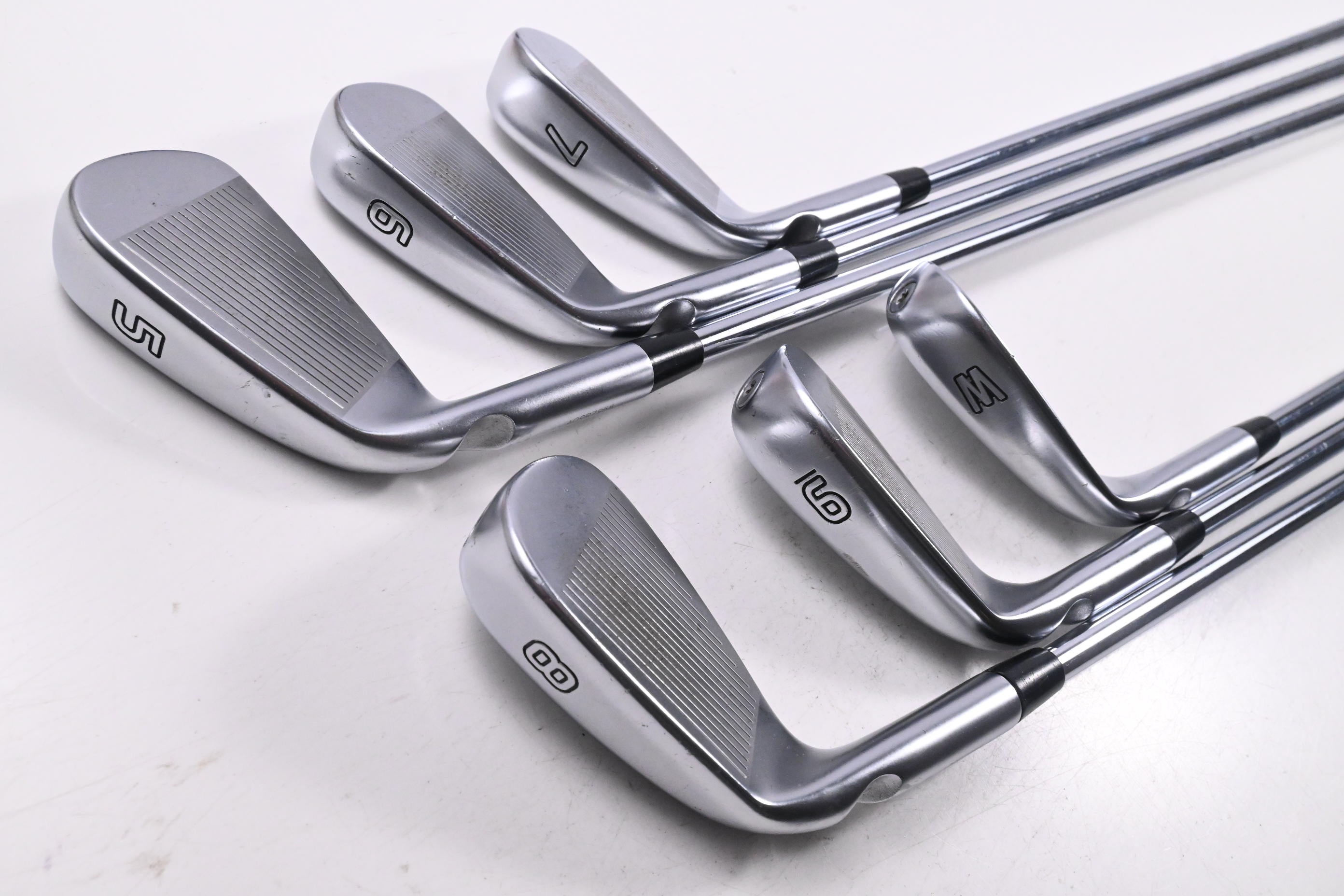 Ping i525 Irons / 5-PW / Blue Dot / Regular Flex Ping AWT 2.0 Shafts