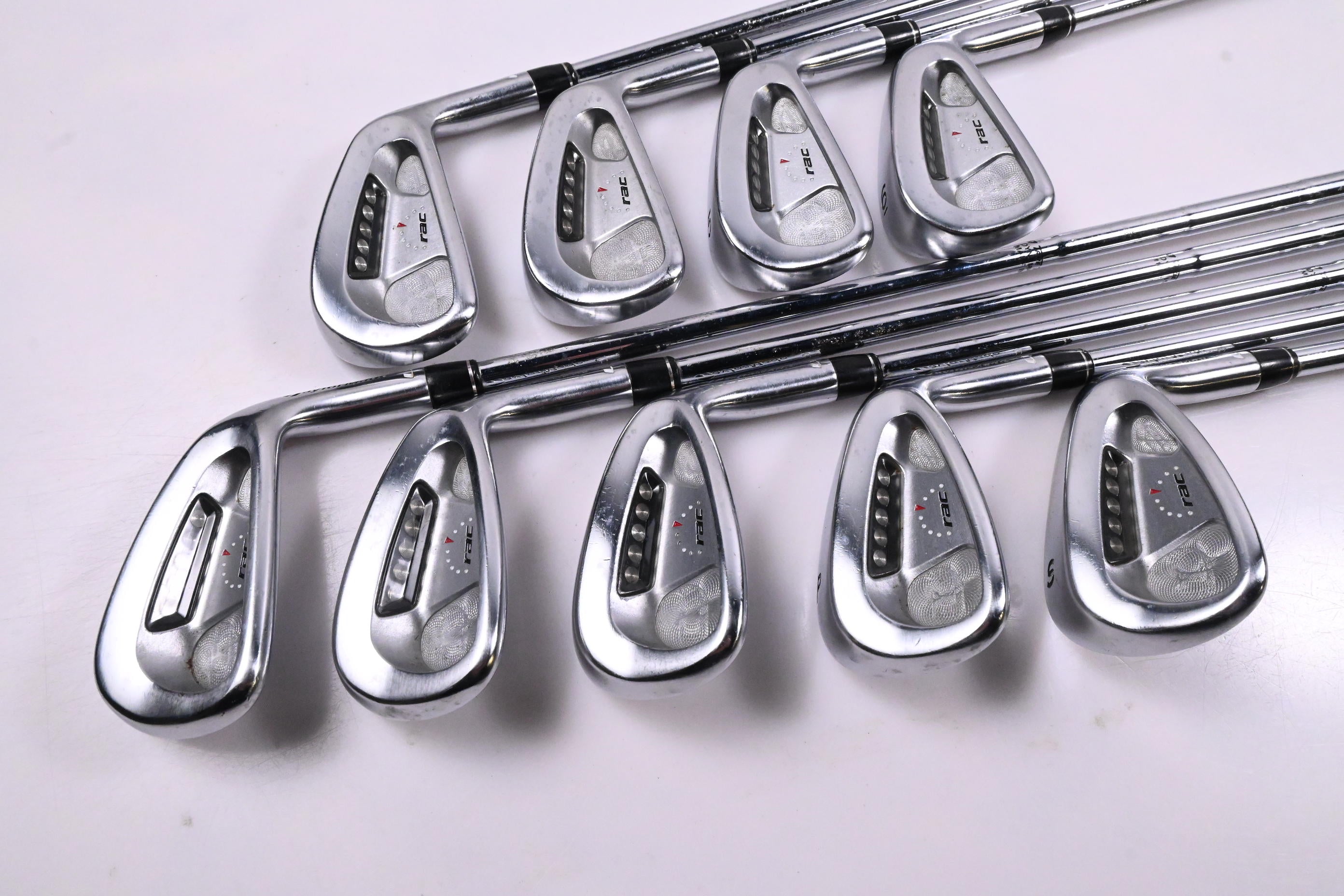 Taylormade RAC LT Irons / 3-PW+SW / Regular Flex Dynamic Gold R300 Shafts