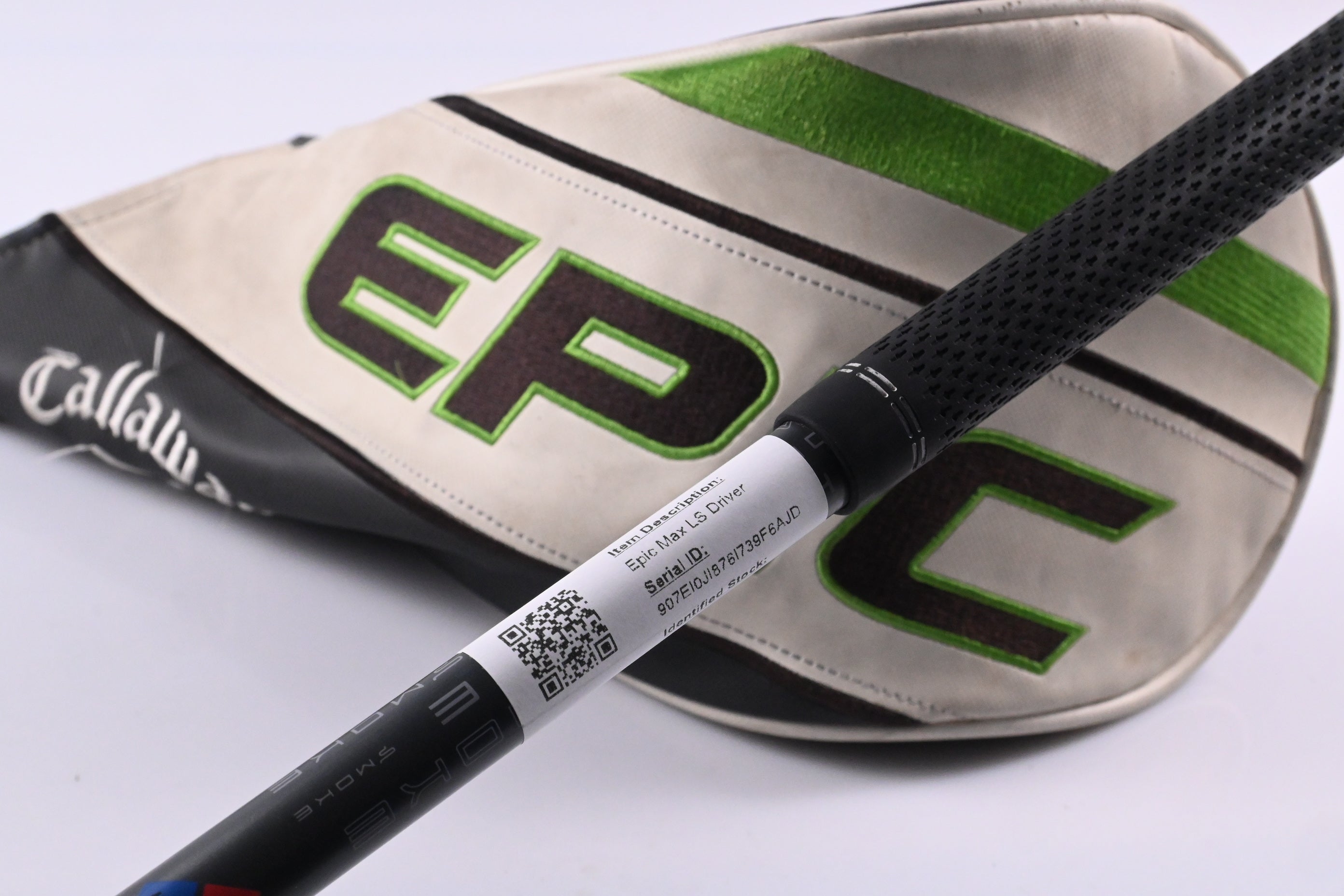 Callaway Epic Max LS Driver / 9 Degree / Regular Flex HZRDUS Smoke iM10 Green 50