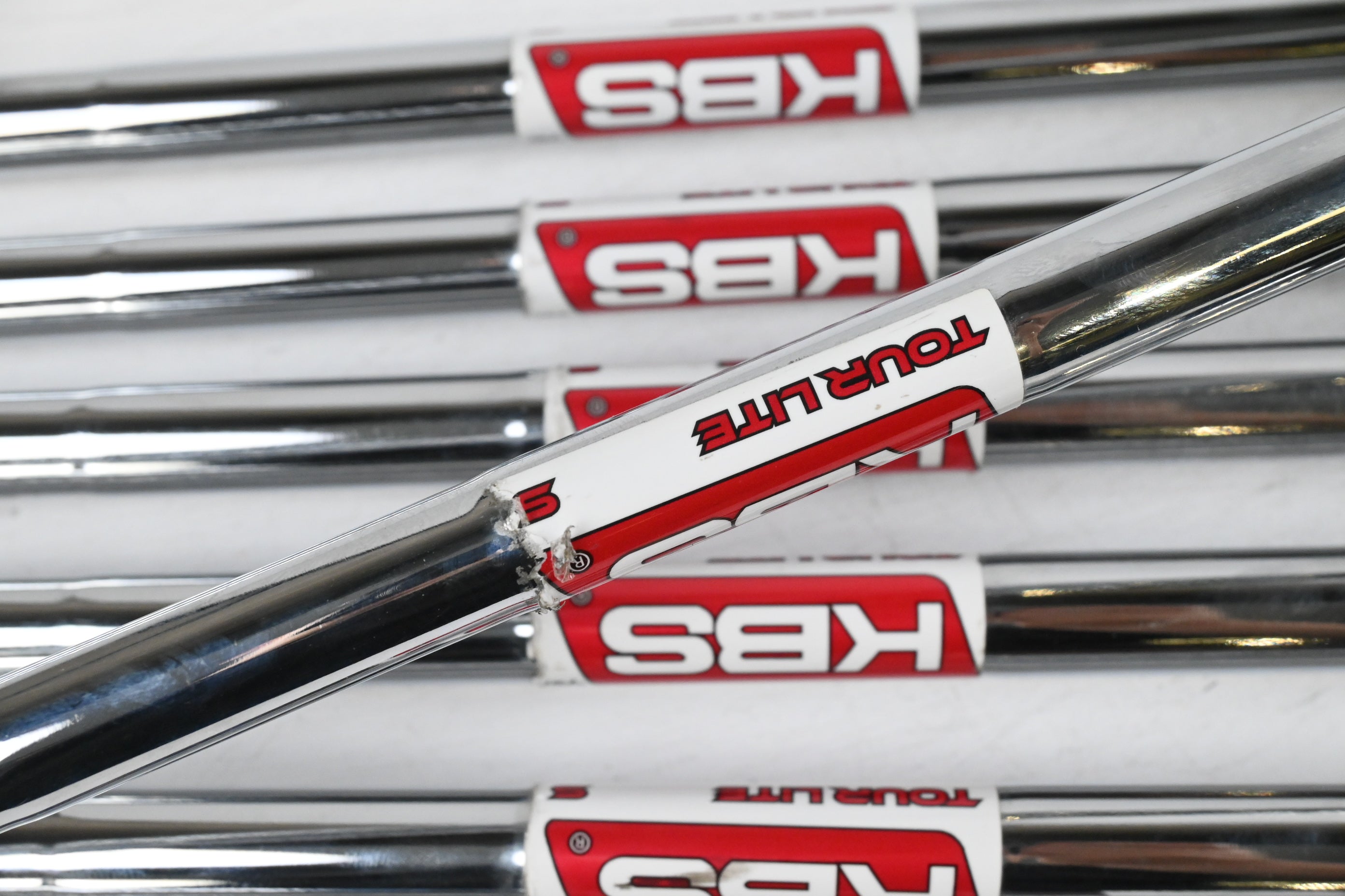 Caley Irons / 4-PW / Stiff Flex KBS Tour Lite Shafts