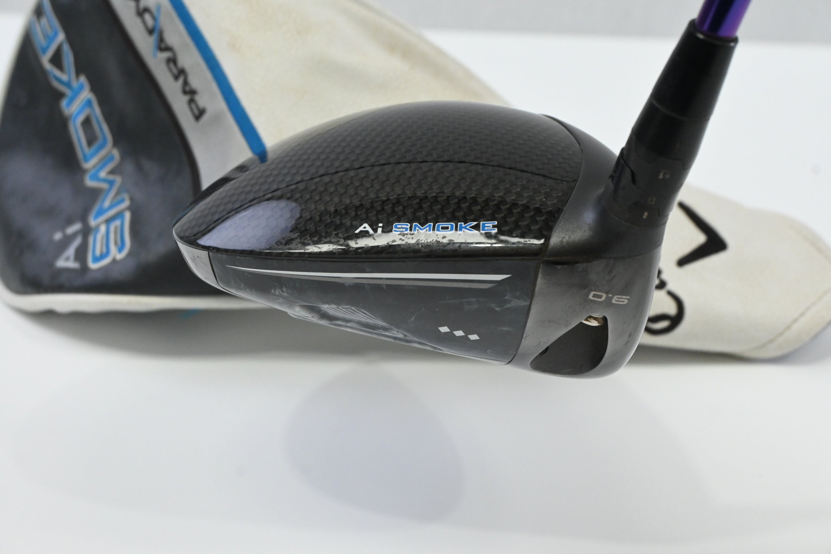 Left Hand Callaway Paradym Ai Smoke Triple Diamond Driver / 9 Degree / TX-Flex