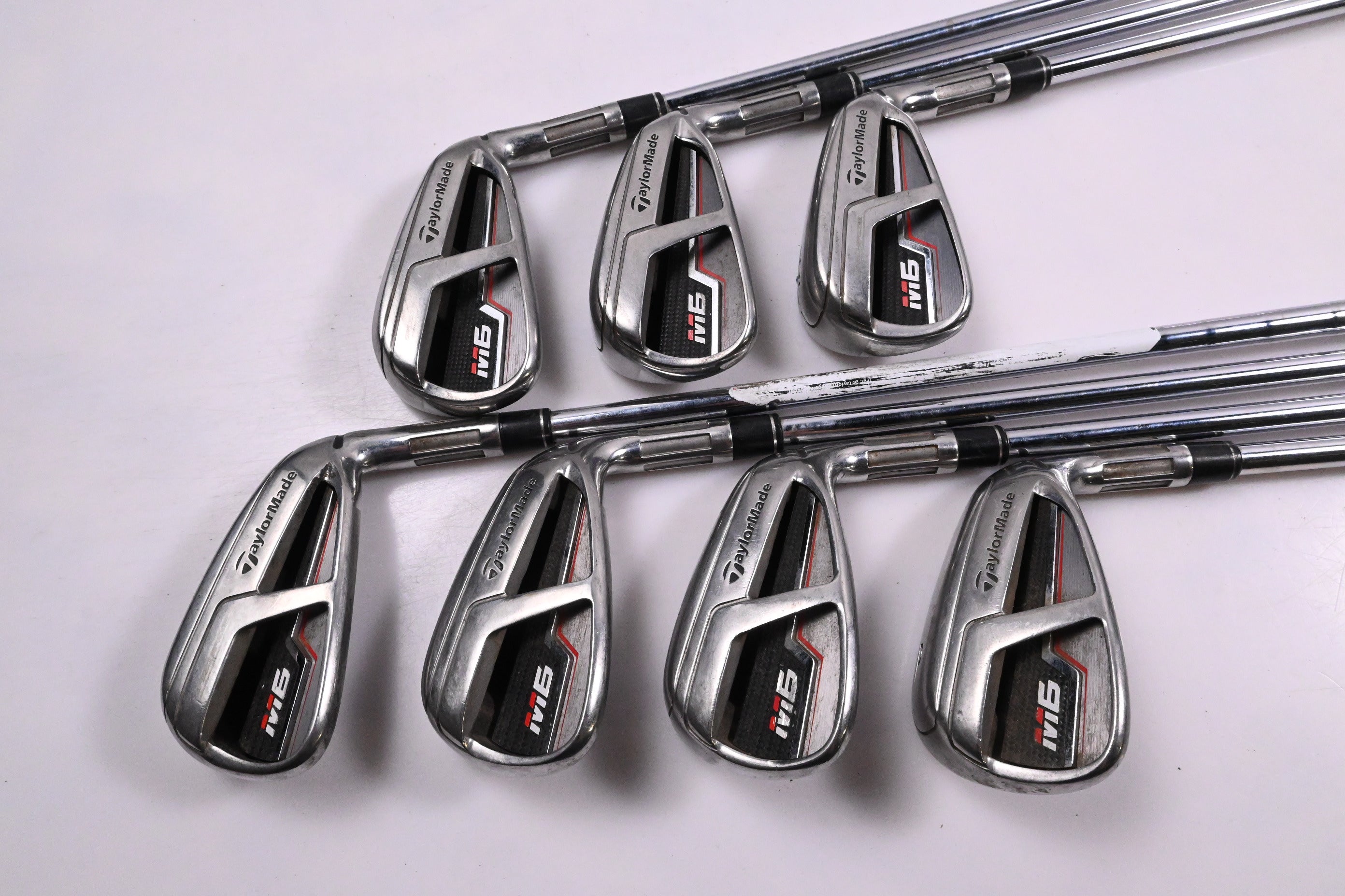 Taylormade M6 Irons / 4-PW / Stiff Flex KBS Max 85 Shafts