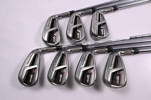 Taylormade M6 Irons / 4-PW / Stiff Flex KBS Max 85 Shafts