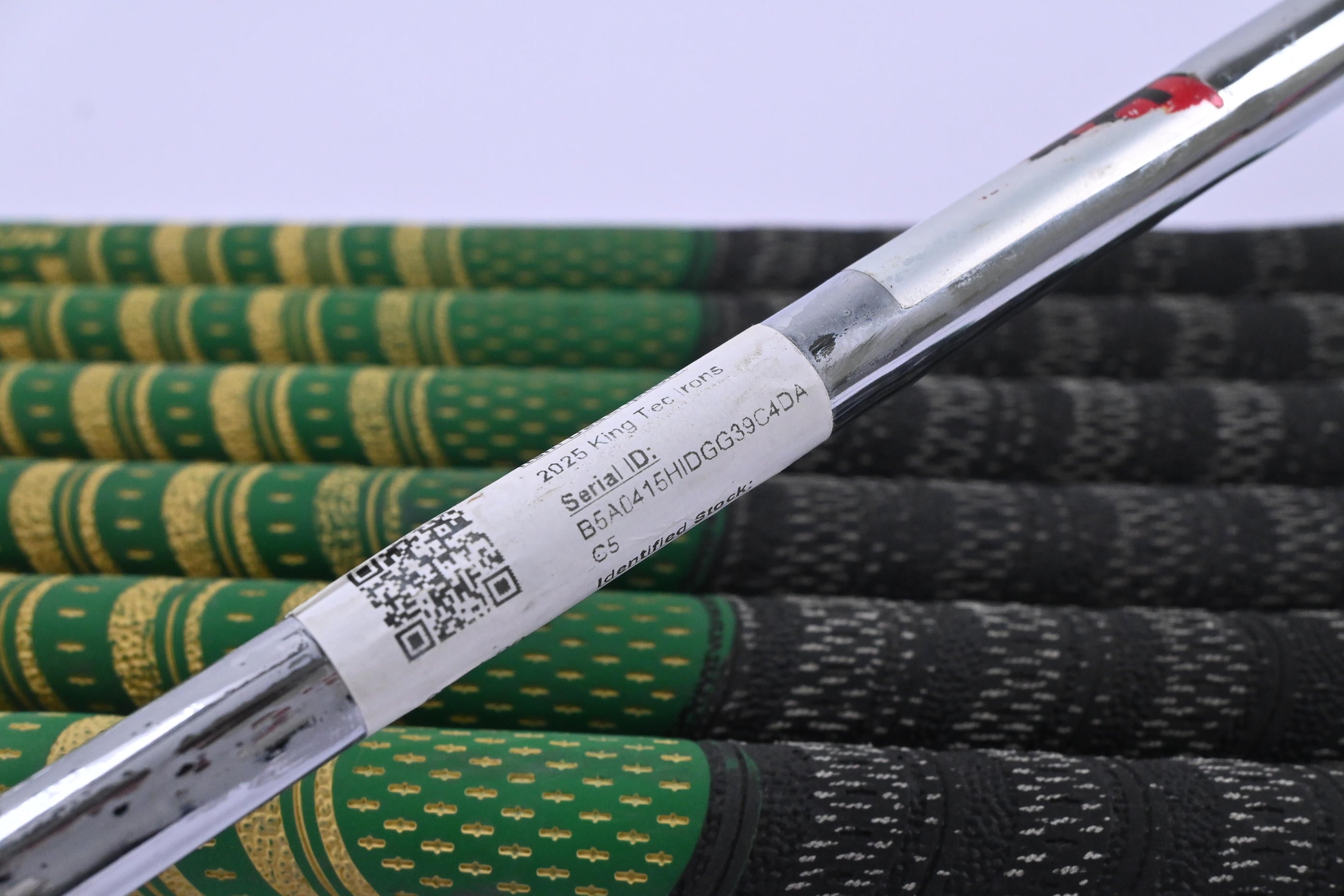 Cobra 2025 King Tec Irons / 4-PW / Stiff Flex KBS $-Taper Lite Shafts